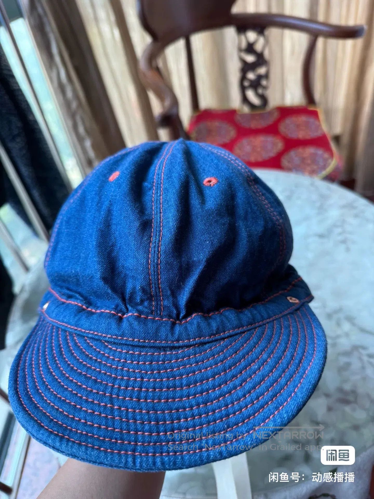 Vintage Decho Denim Baseball Cap. Size ONE SIZE - 1 Thumbnail