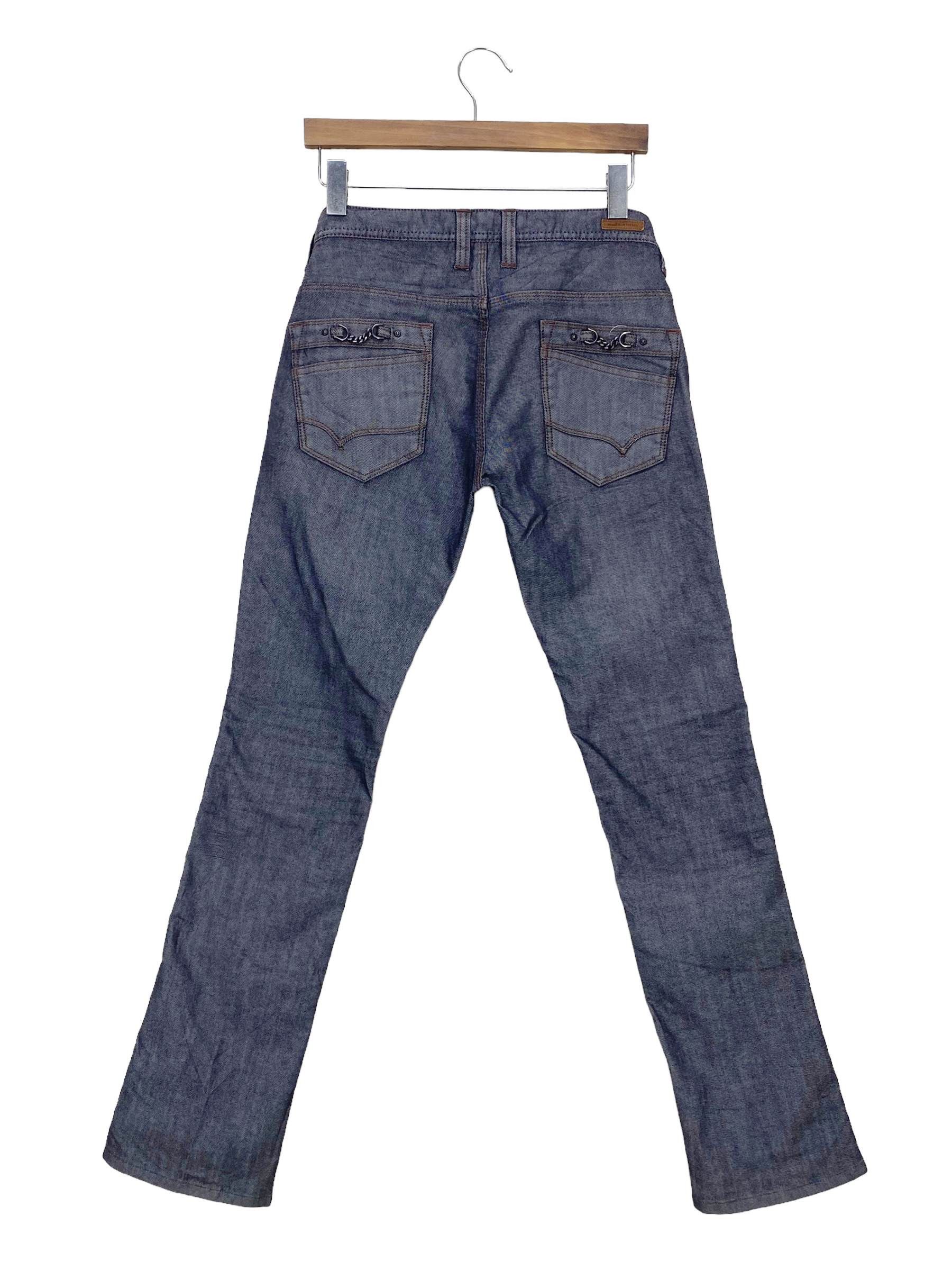 Japanese Brand × Nicole Club Nicole Embroided Pocket Hickory Skateboard Distressed Jeans Size US 29 - 1 Thumbnail