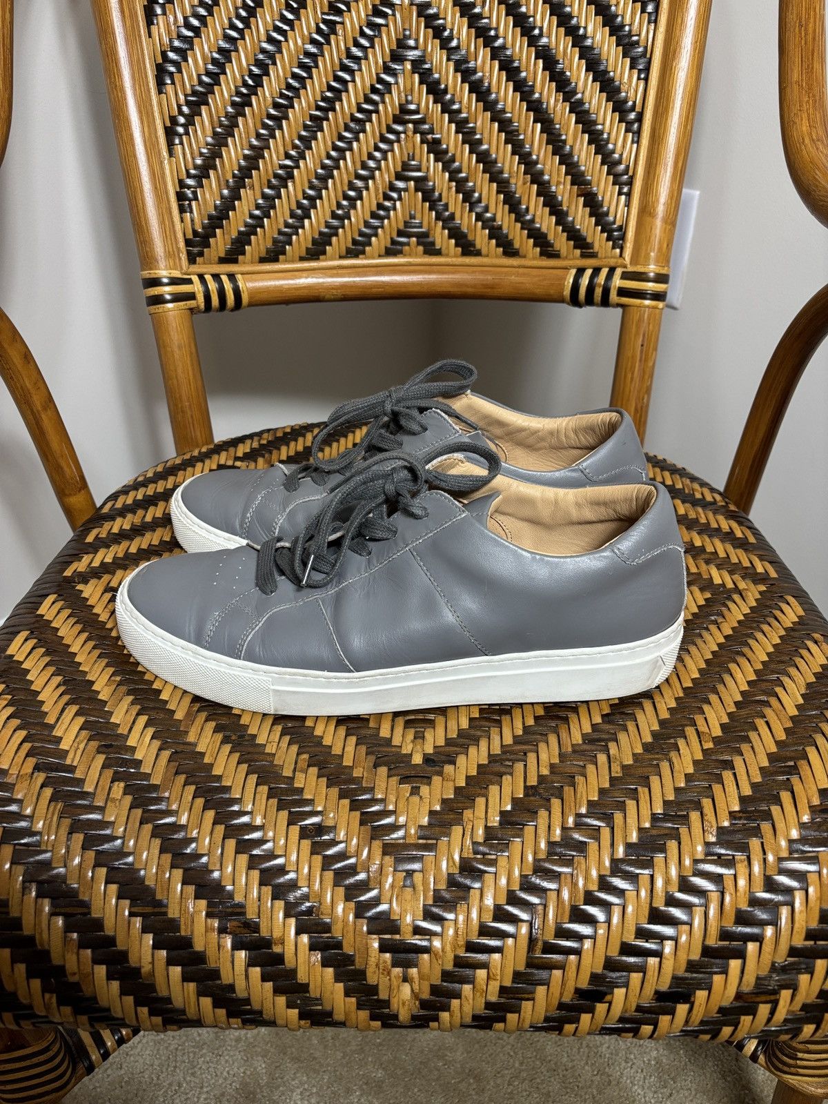 Greats Greats Royale Leather Sneakers Made in Italy 10.5 Size US 10.5 / EU 43-44 - 3 Thumbnail