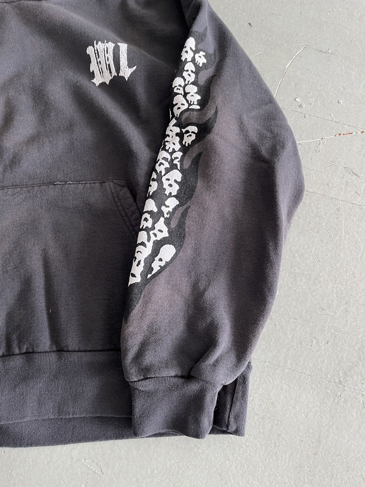 Warren Lotas Warren Lotas Skull Flame Hoodie (unisex) Size US S / EU 44-46 / 1 - 2 Thumbnail