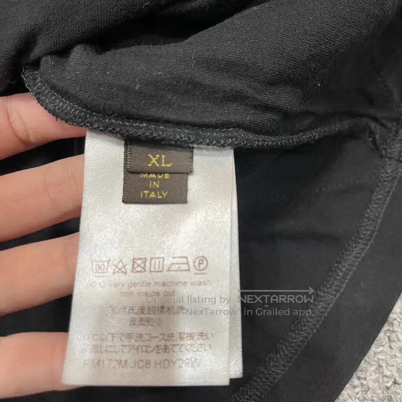 Louis Vuitton Louis Vuitton Big logo T-shirt Size US XL / EU 56 / 4 - 4 Thumbnail