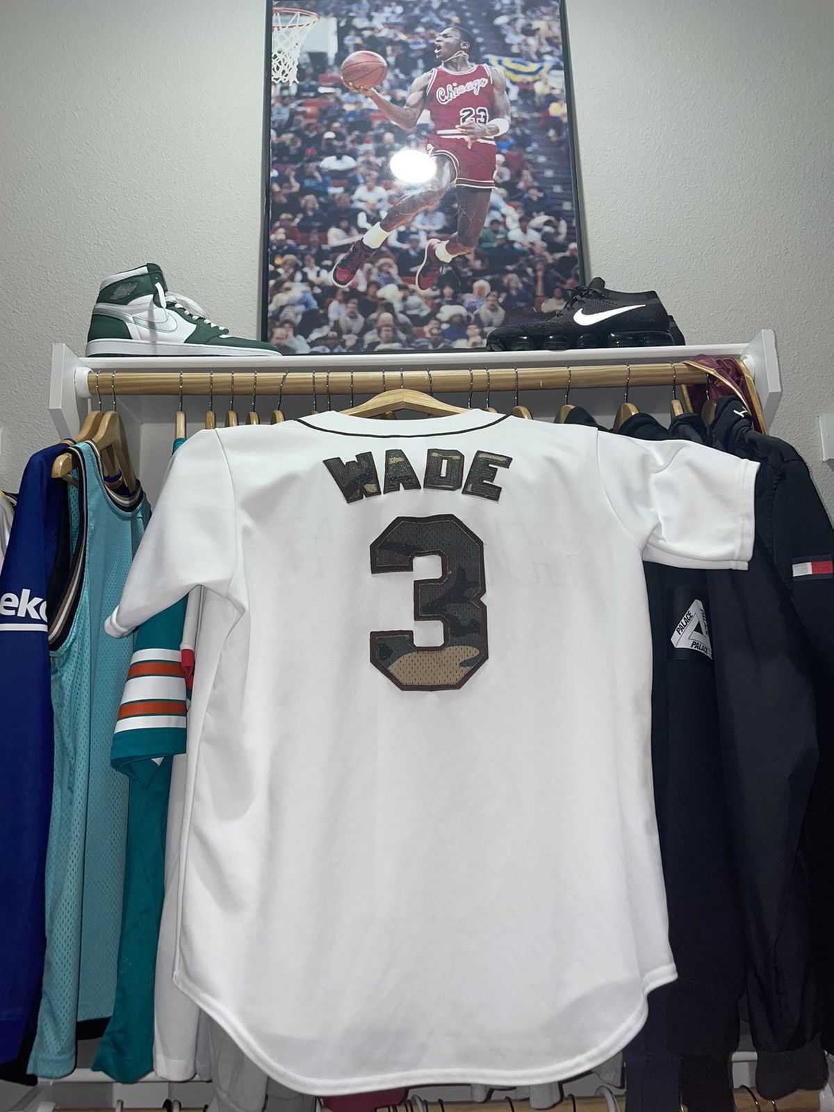 Vintage Dwayne Wade Baseball Jersey - Miami Heat Size US L / EU 52-54 / 3 - 1 Thumbnail