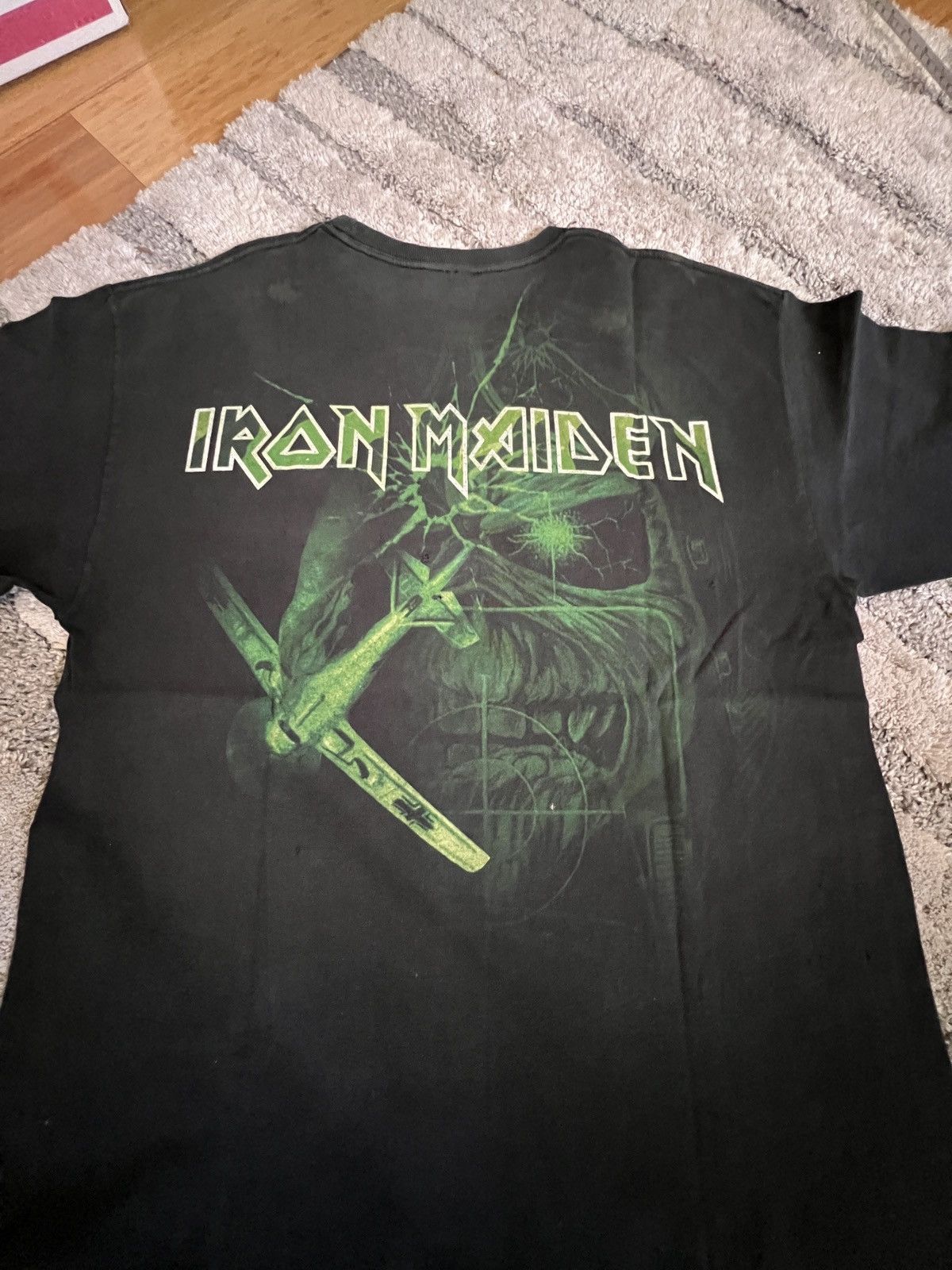 Hanes Iron maiden t shirt Size US L / EU 52-54 / 3 - 5 Thumbnail