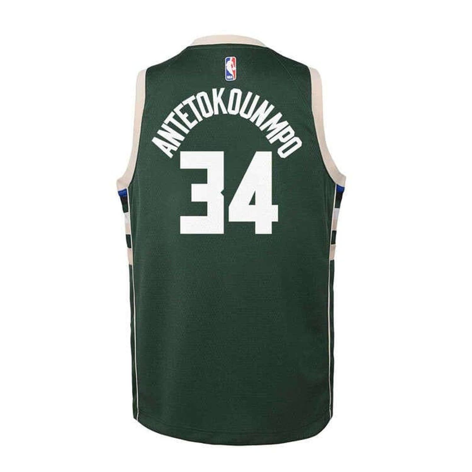 image of Nike Giannis Antetokounmpo Milwaukee Bucks Swingman Jersey, Men's (Size Large)