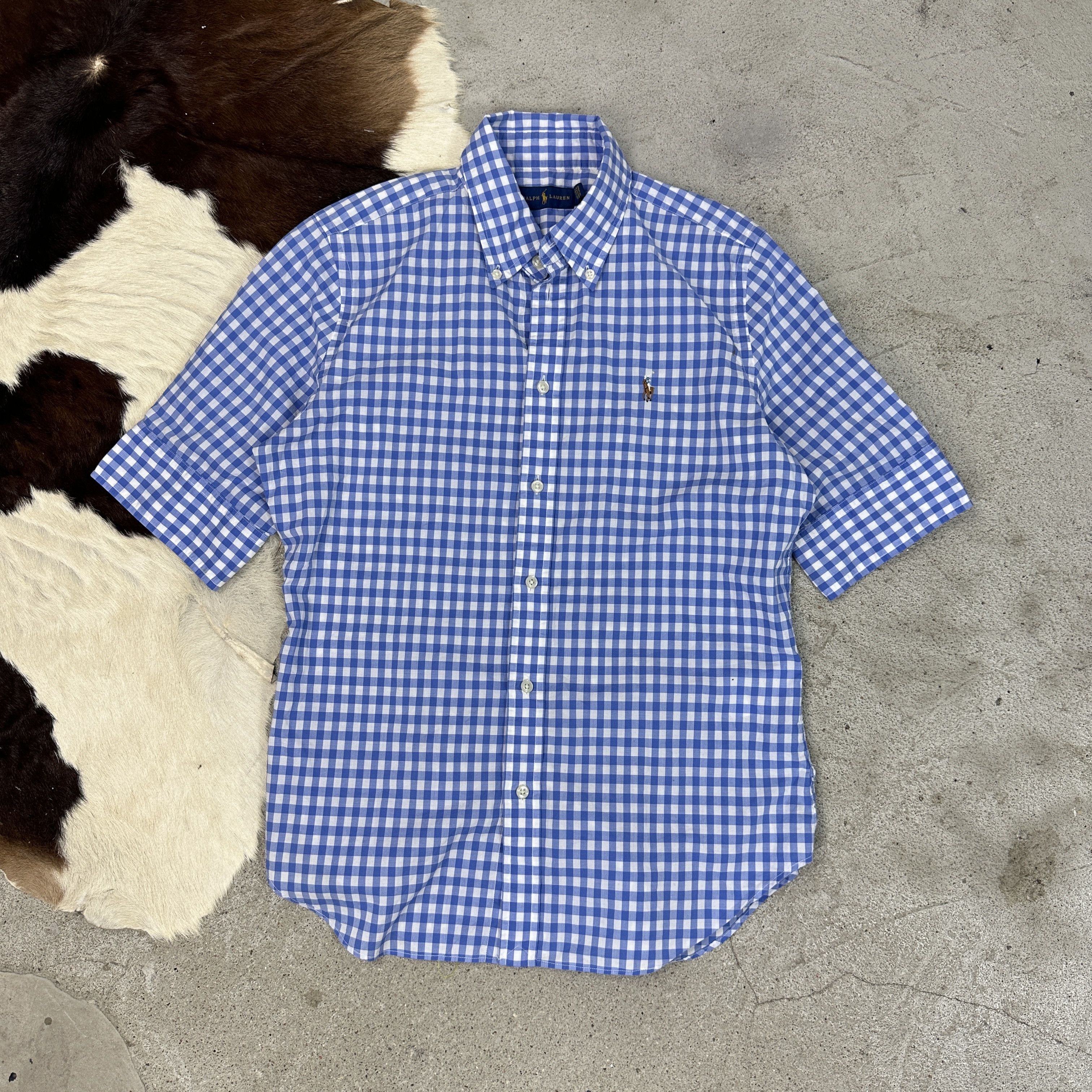 Polo Ralph Lauren × Vintage Vintage Preppy Casual Checkered 00s Polo Ralph Lauren Shirt Size US M / EU 48-50 / 2 - 2 Thumbnail