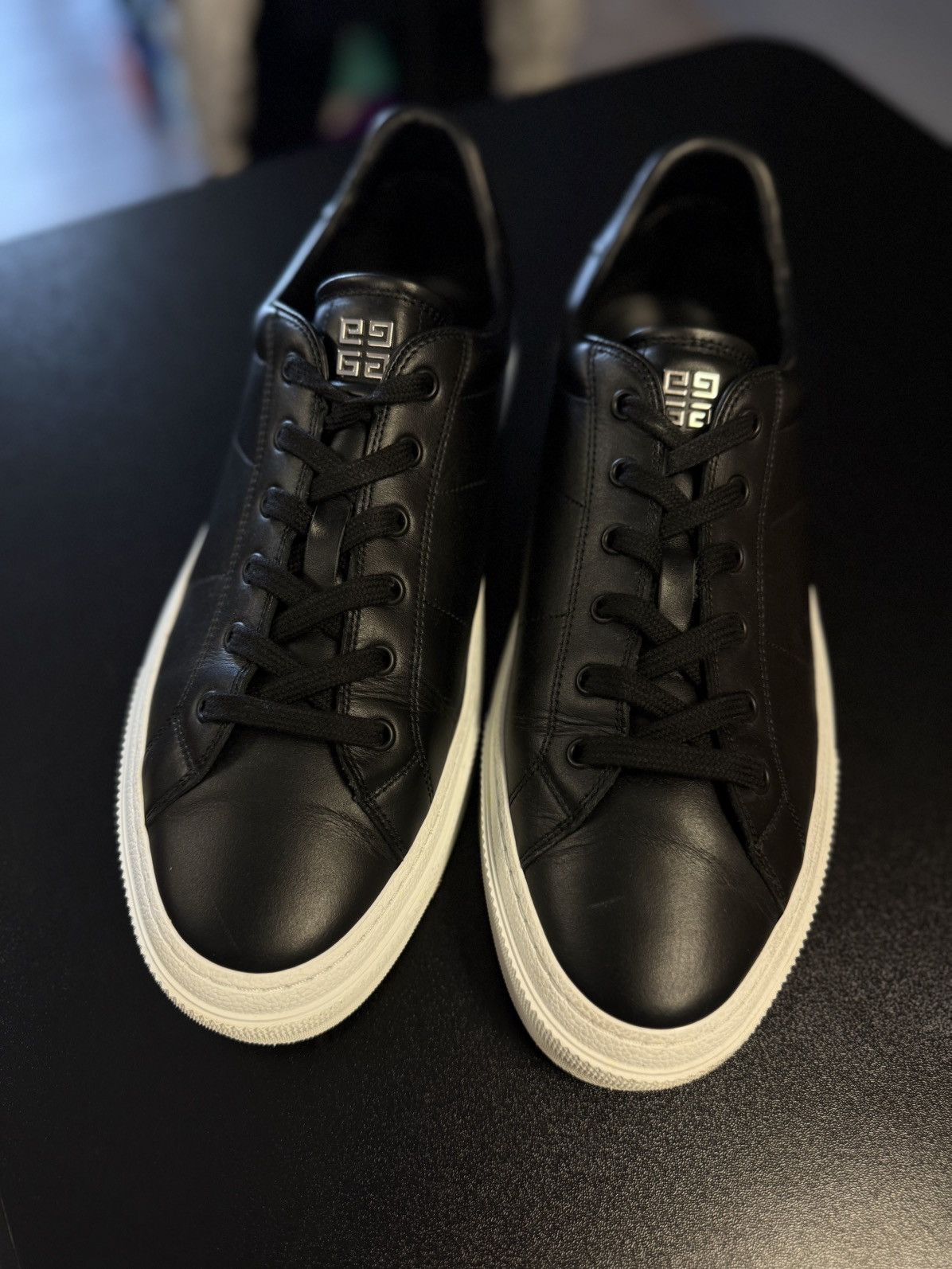 Givenchy Givenchy Low Top Leather Sneakers Size 45EU/12US Size US 12 / EU 45 - 6 Thumbnail
