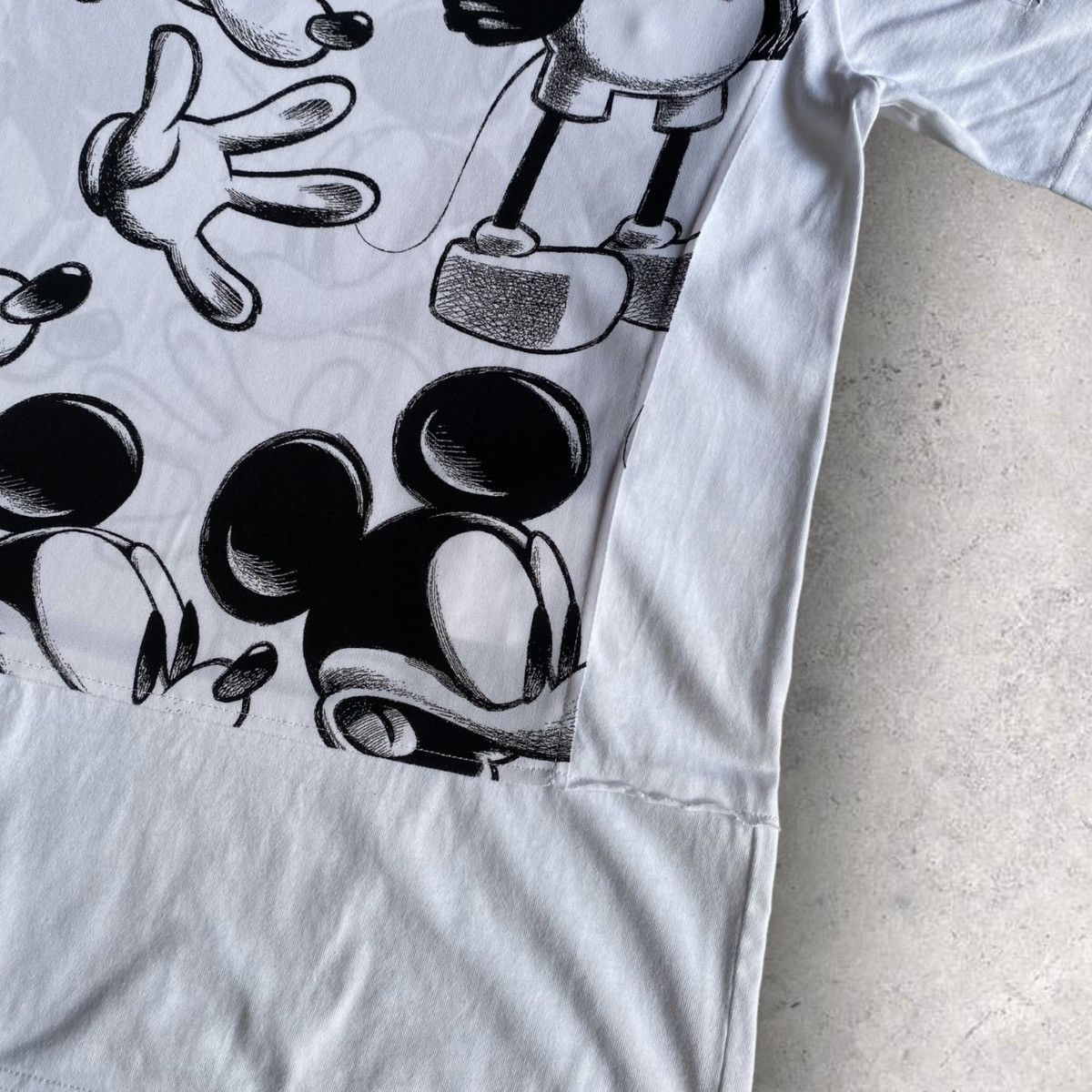 Comme des Garcons SS21 Micky Mouse Cut And Sew T Shirt Size US M / EU 48-50 / 2 - 3 Thumbnail