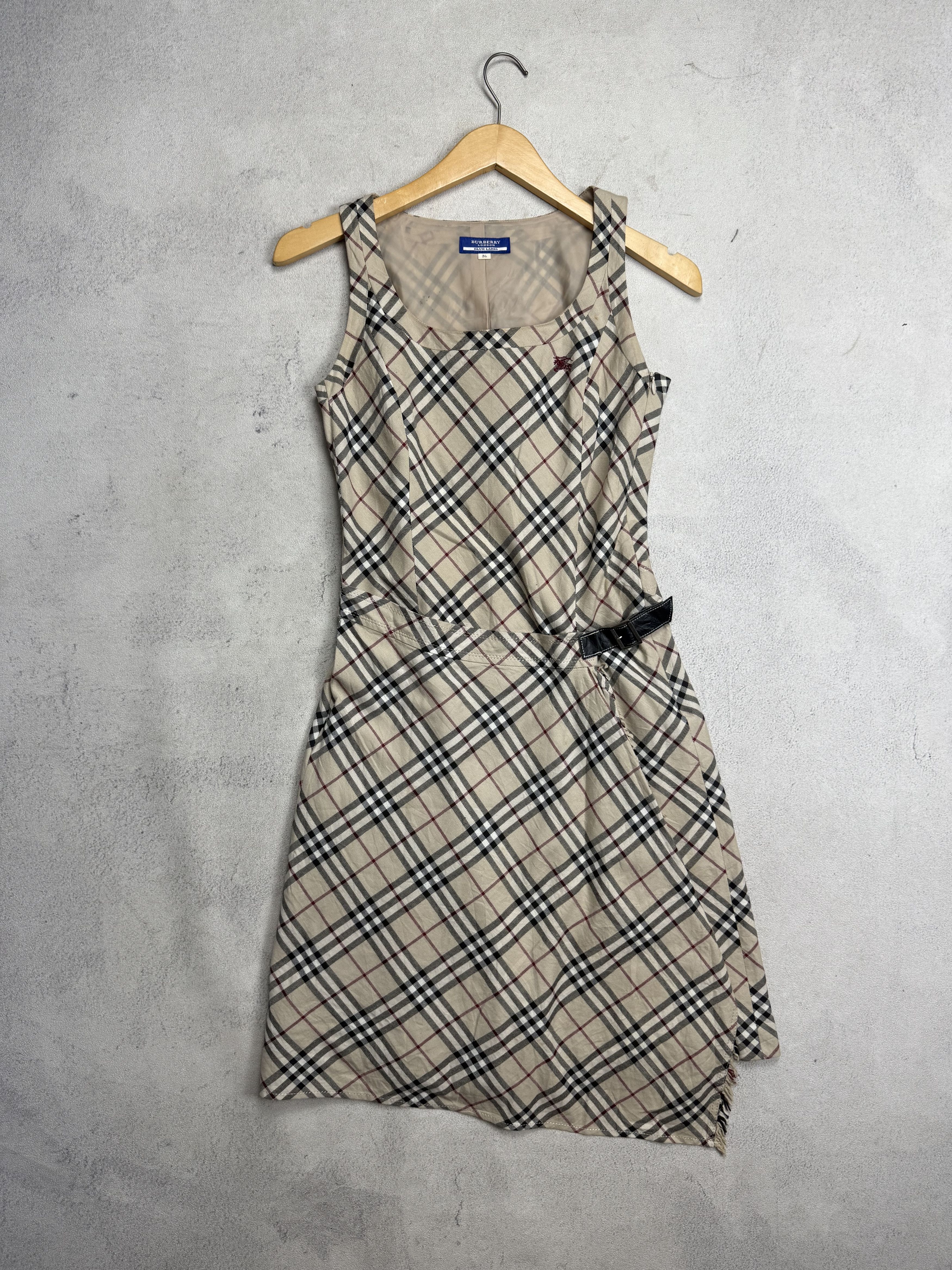 Burberry Vintage Burberry Nova Check Mini Dress Size XS / US 0-2 / IT 36-38 - 9 Thumbnail