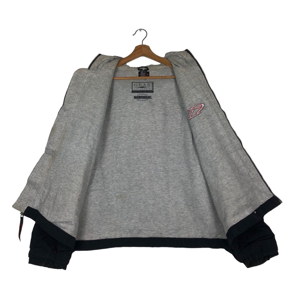 Japanese Brand 🔥Vintage Bomber Jacket Gear For Sports Japan Size US L / EU 52-54 / 3 - 14 Thumbnail