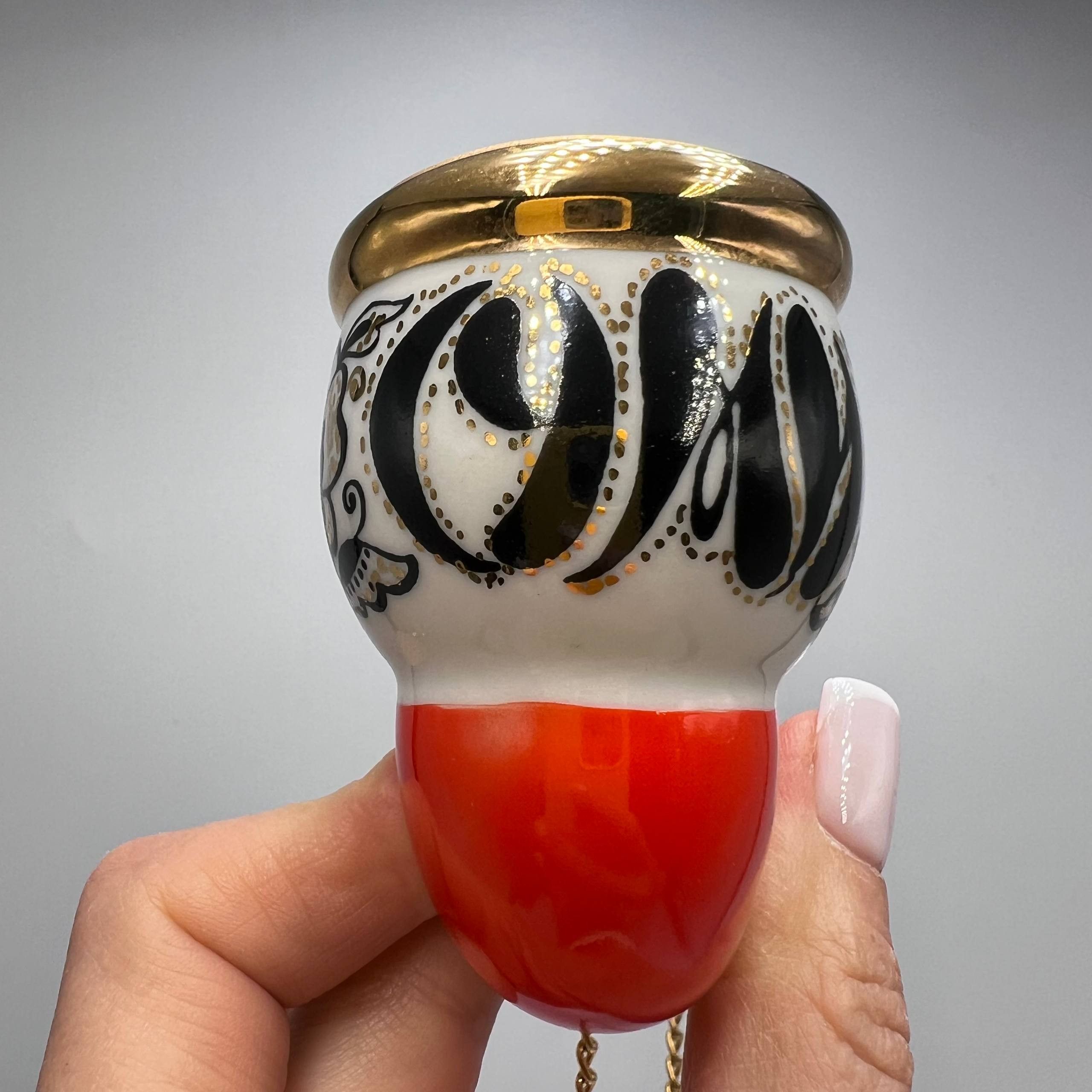 Vintage Vintage USSR Porcelain Smoking Pipe Ukrainian 1978 Size ONE SIZE - 3 Thumbnail