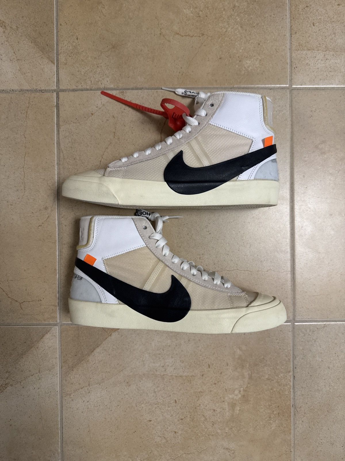 Nike × Off-White Nike Blazer Mid Off-White – US Men’s 8 | OG All | Worn Once Size US 8 / EU 41 - 1 Thumbnail