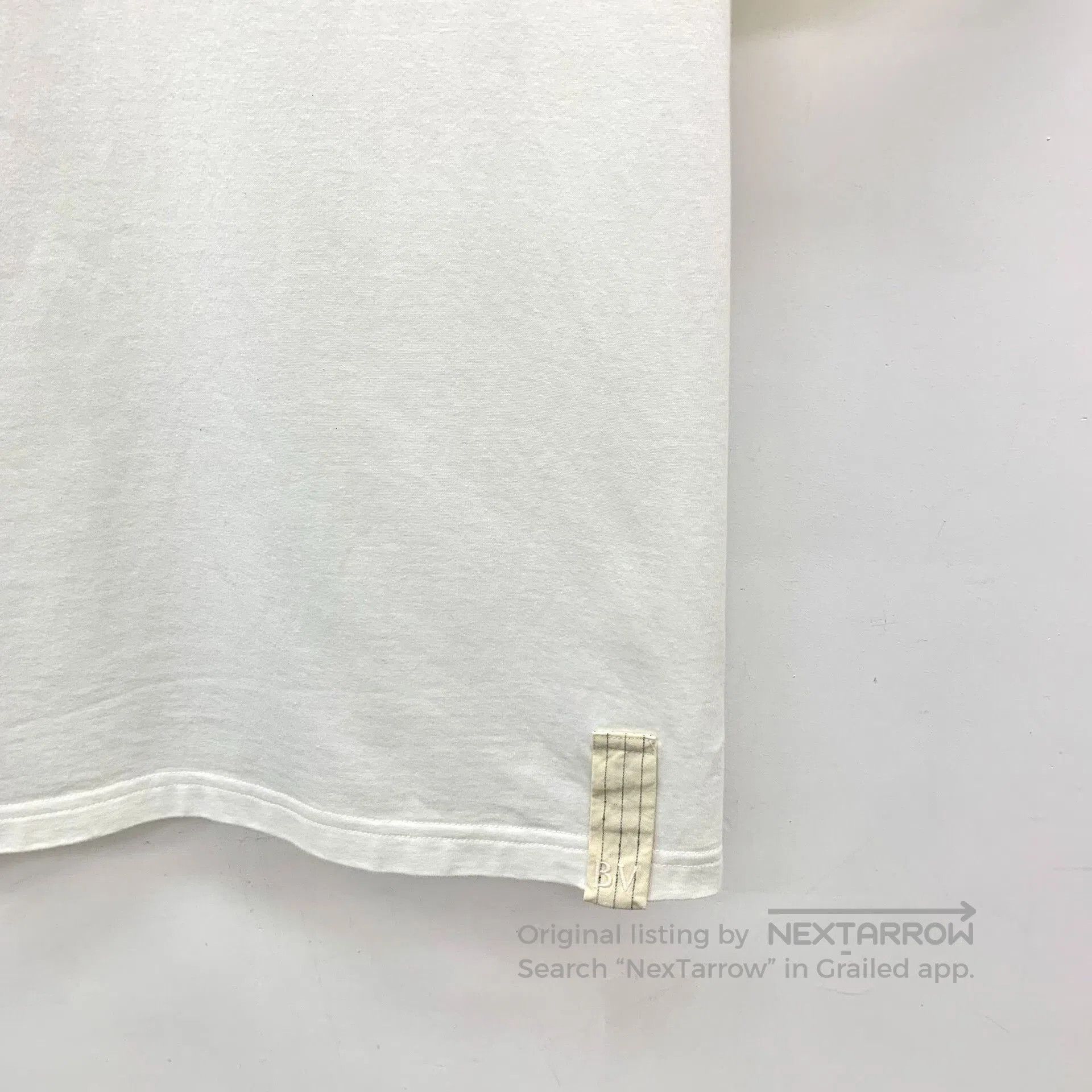Bottega Veneta Bottega Veneta White Logo Embroidered T-Shirt. Size US S / EU 44-46 / 1 - 4 Thumbnail