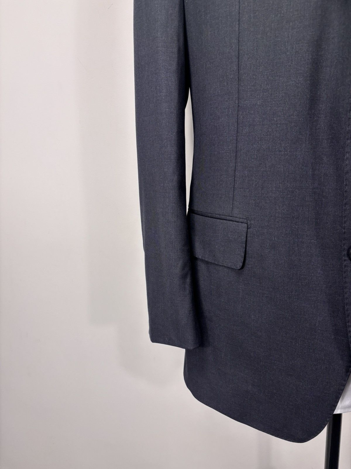 Corneliani Corneliani Linea Sartoria Men’s Grey Wool Blazer Jacket Size 48R - 5 Thumbnail