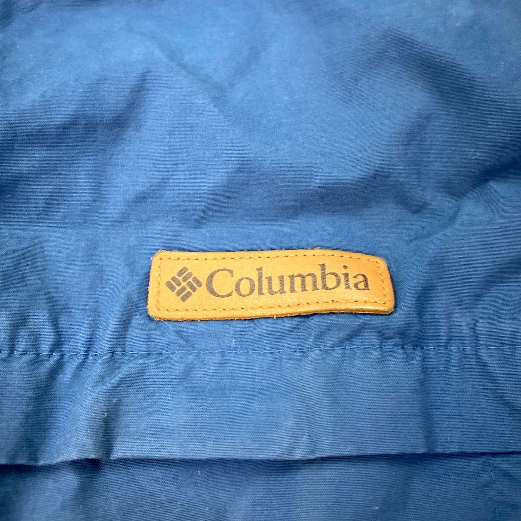 Vintage Vintage Columbia Windbreaker Jacket Mens Large Blue Hooded Fall Winter Outdoor Size US L / EU 52-54 / 3 - 5 Thumbnail
