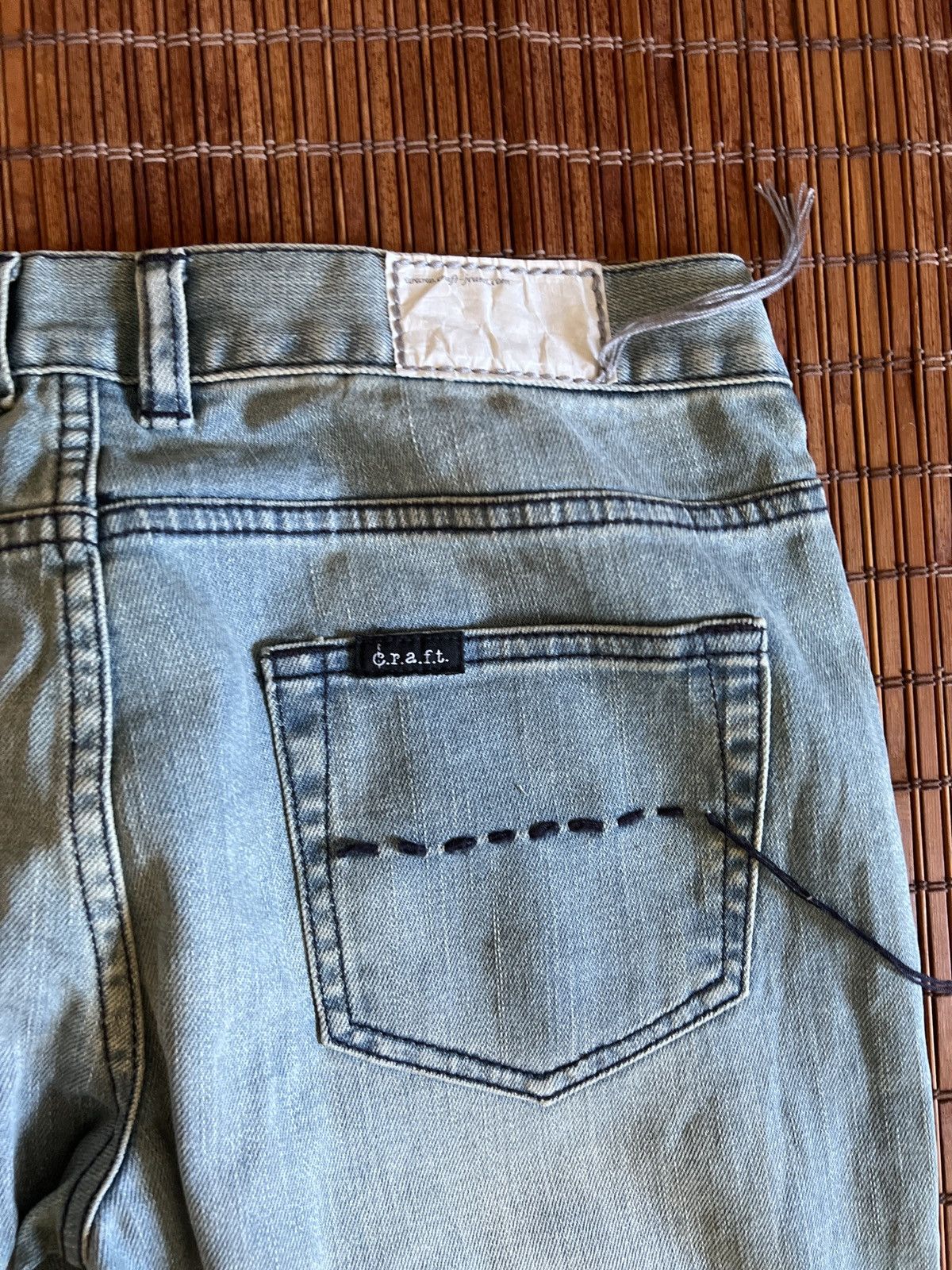 Other C.R.A.F.T JEANS Women’s skinny motorcycle denim Size 29" - 7 Thumbnail