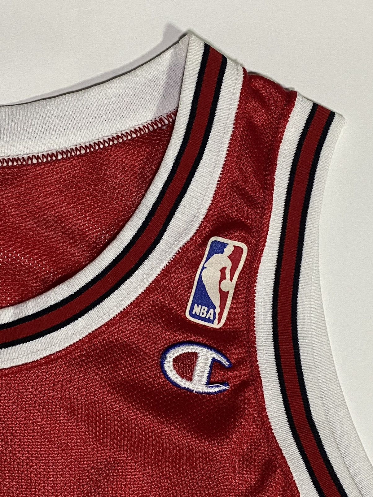 NBA × Vintage Bootleg Bulls MJ Champion (sz no tag- fits a Small) Size US S / EU 44-46 / 1 - 6 Thumbnail