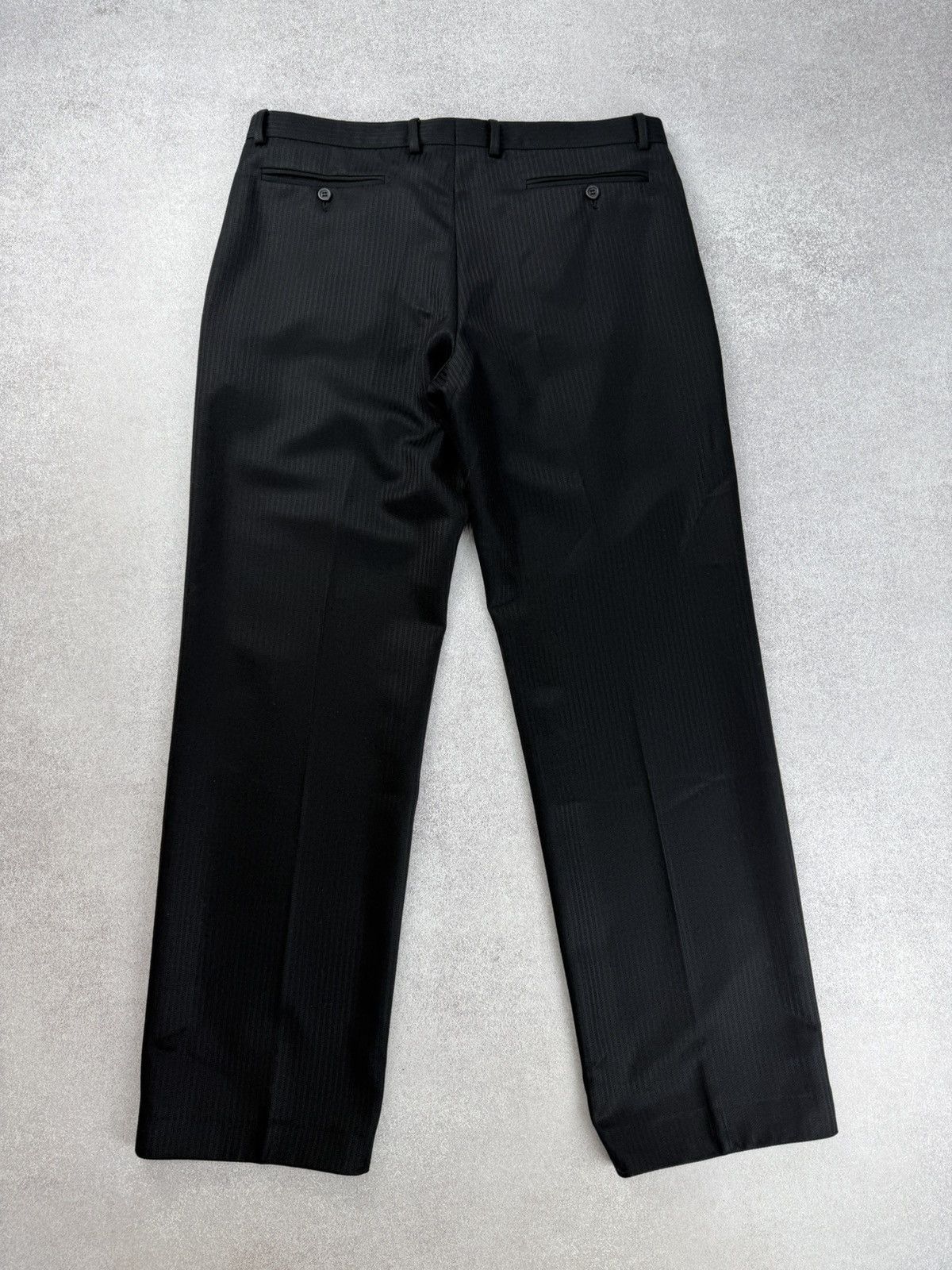 Versace Versace Vintage Men’s Suit Wool Black Size 52R Size 42R - 14 Thumbnail