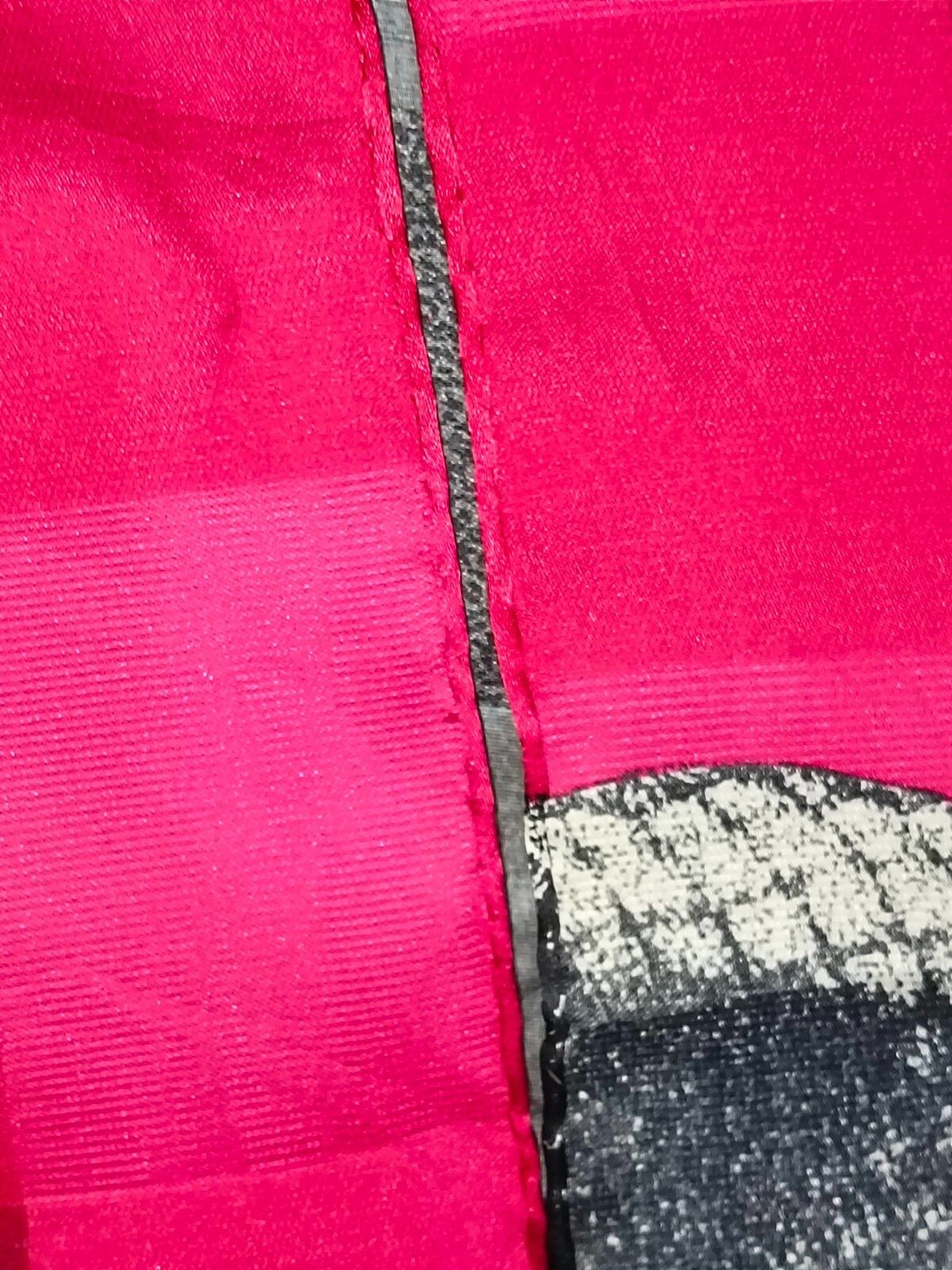 Gianfranco Ferre GIANFRANCO FERRE Italy Large Woman Black Red Pink Silk Scarf Size ONE SIZE - 10 Thumbnail