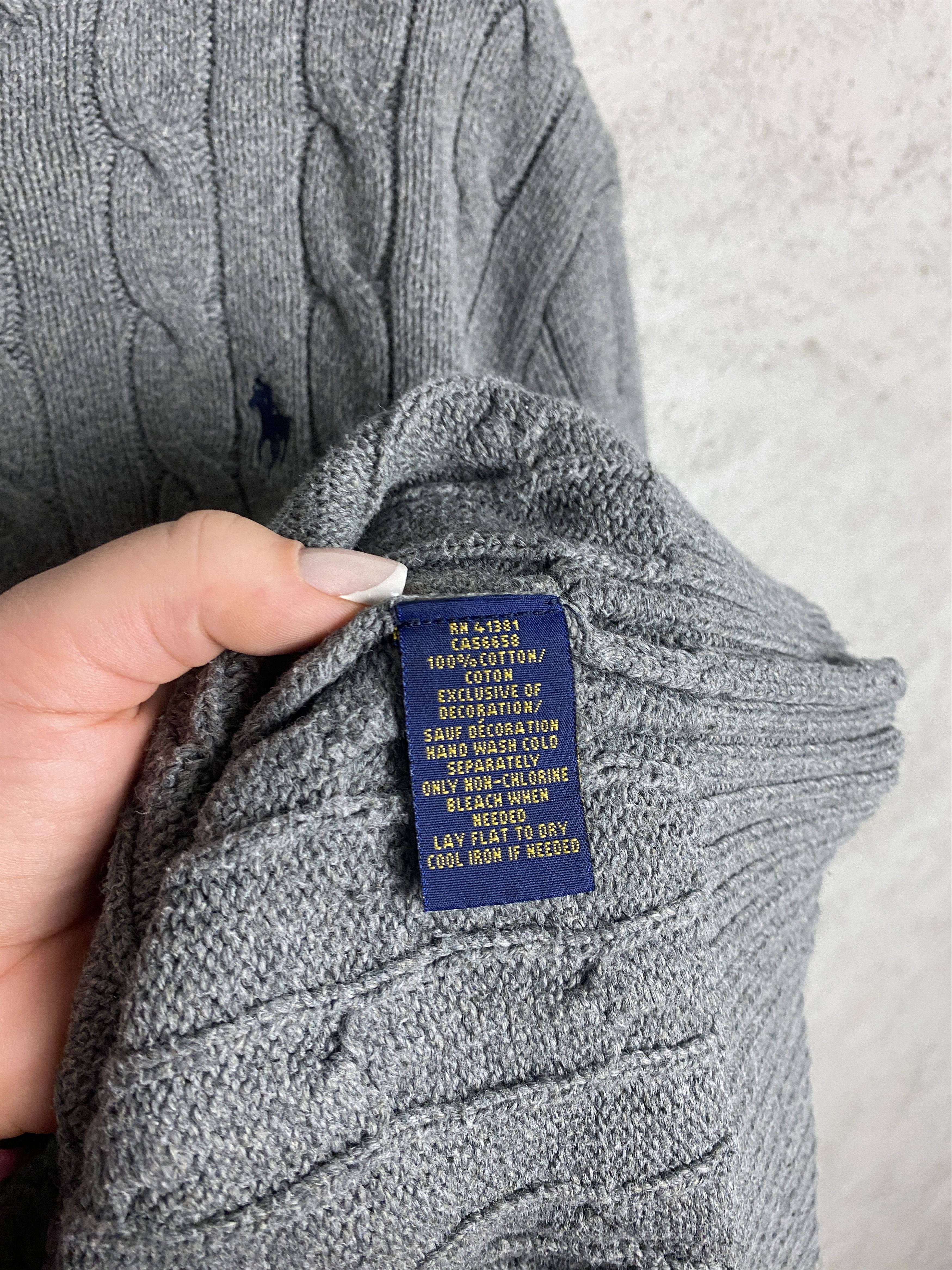 Polo Ralph Lauren Polo Ralph Lauren cableknit sweater y2k casual oldmoney Size US L / EU 52-54 / 3 - 5 Thumbnail