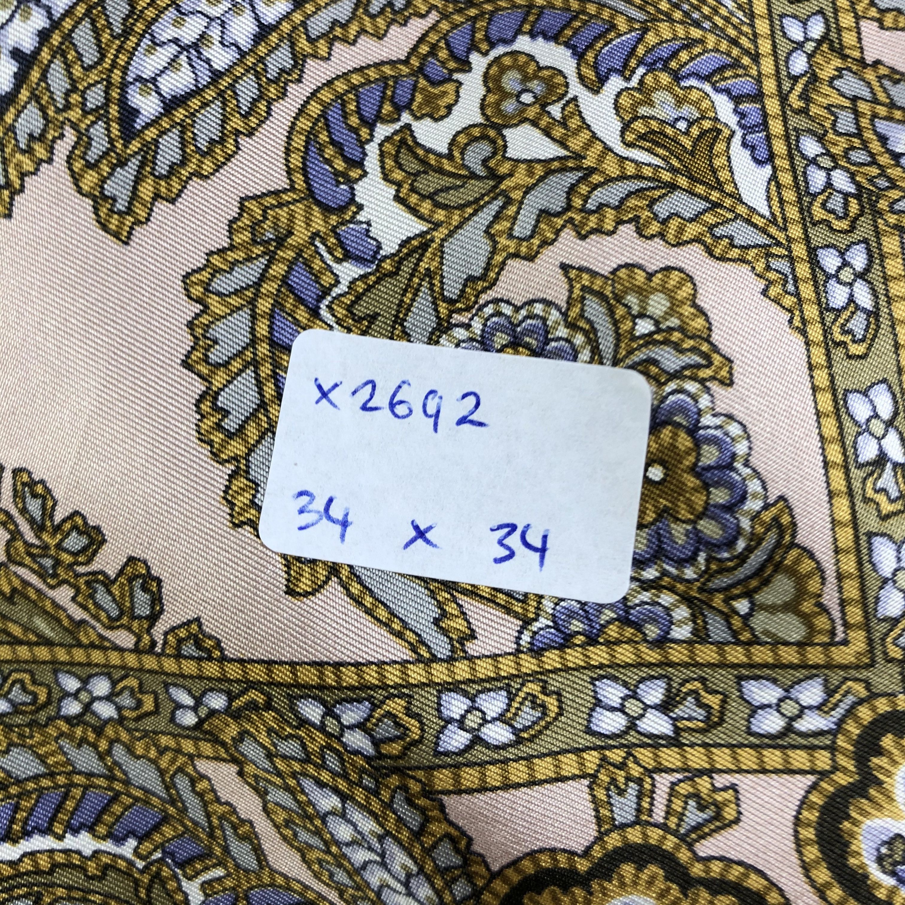 Vintage Vintage Silk Scarf Size ONE SIZE - 7 Thumbnail