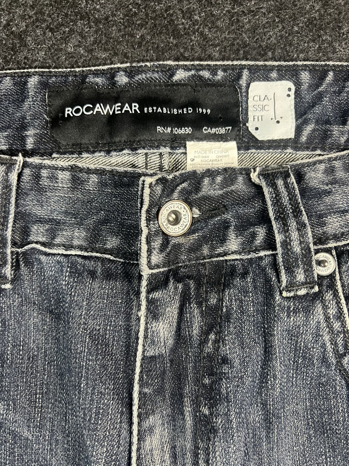 RocaWear Baggy Wide Leg Jeans JNCO