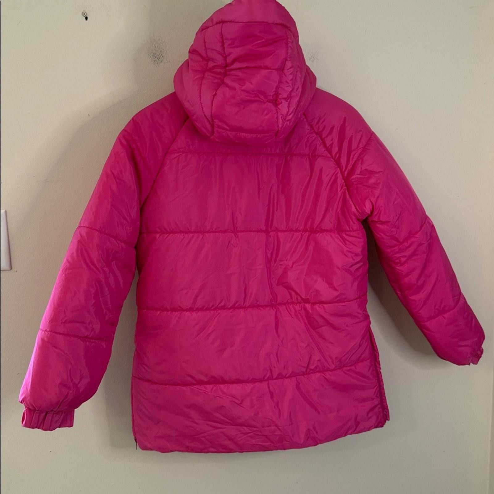 Other Culture Couture Pink Puffer Coat detachable hood SZ Med Size M / US 6-8 / IT 42-44 - 4 Thumbnail