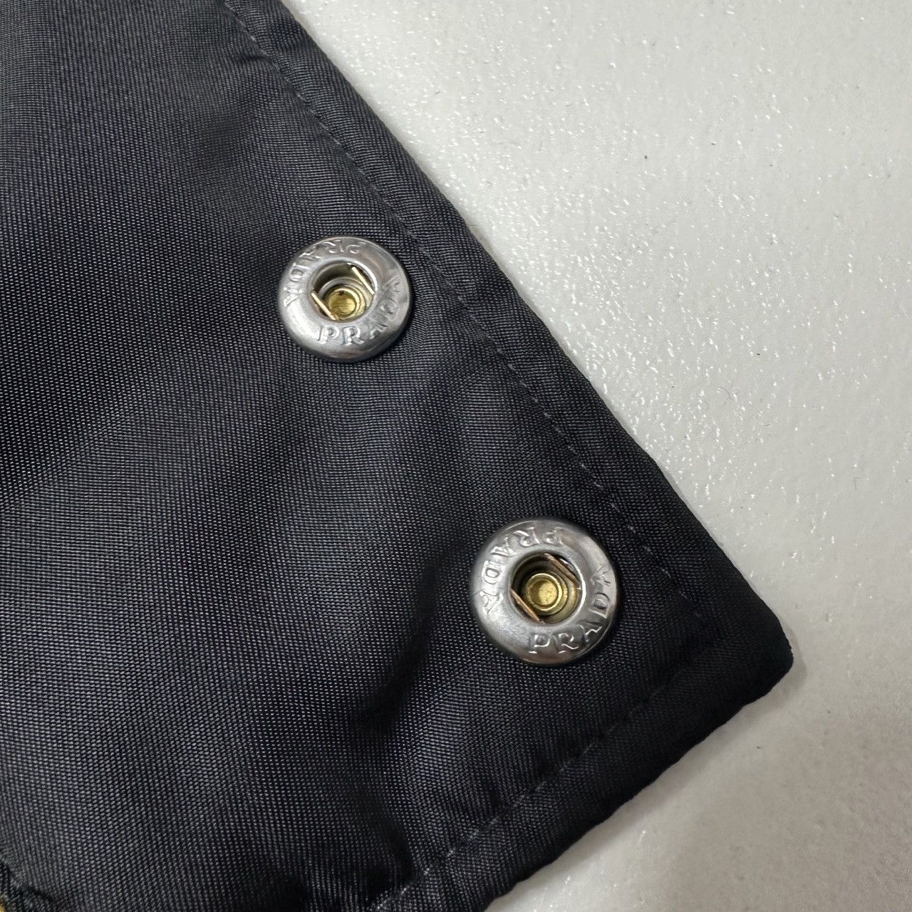 Prada Prada mens size XL re-nylon Bomber jacket baseball varsity Size US XL / EU 56 / 4 - 12 Thumbnail