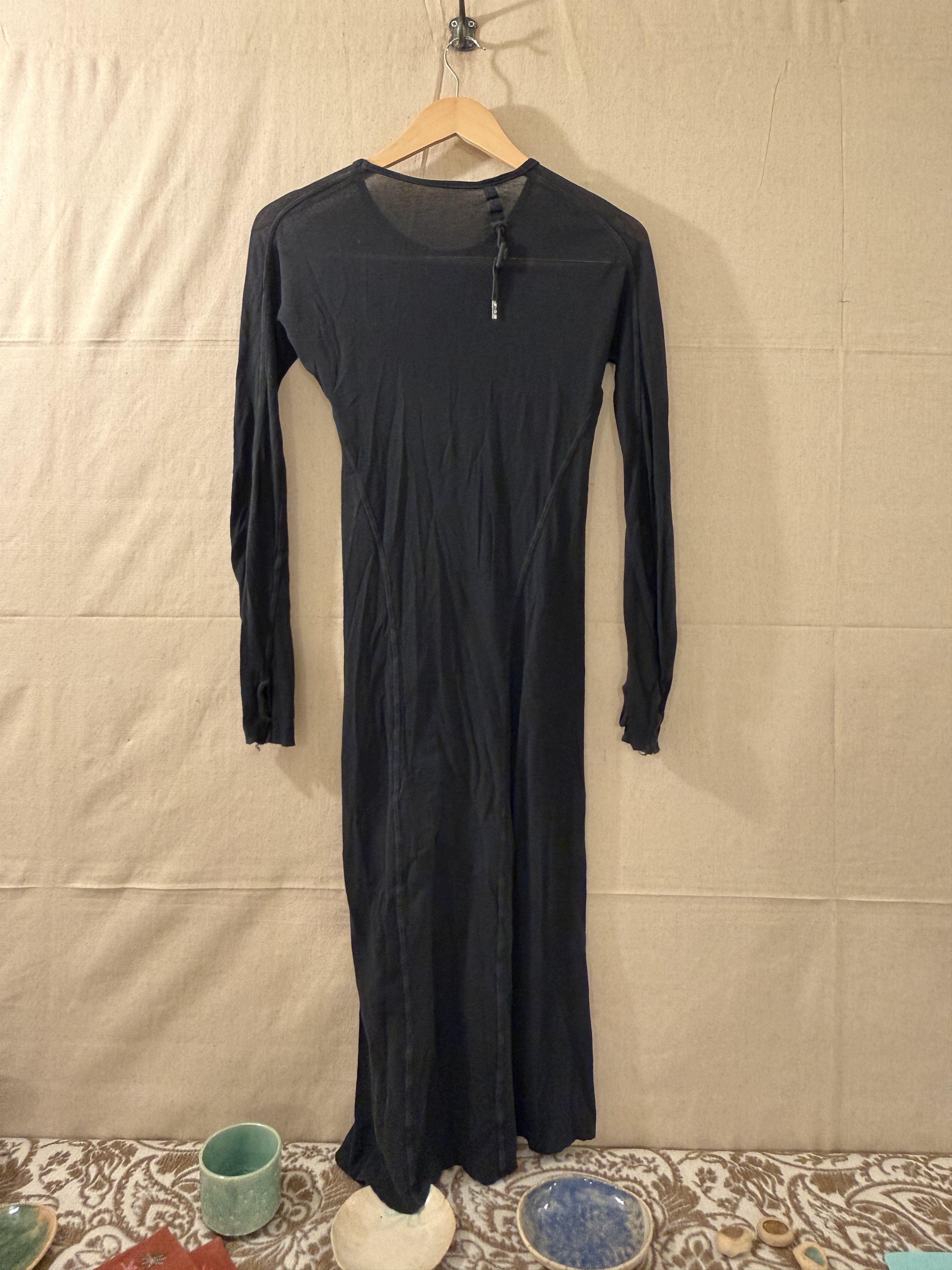 Boris Bidjan Saberi Boris Bidjan Saberi Long Cotton Jersey Dress S Size S / US 4 / IT 40 - 1 Thumbnail