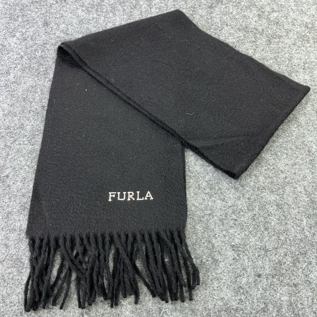Furla × Vintage Vintage Furla Scarf / Muffler / Neckwear T505 Size ONE SIZE - 4 Thumbnail