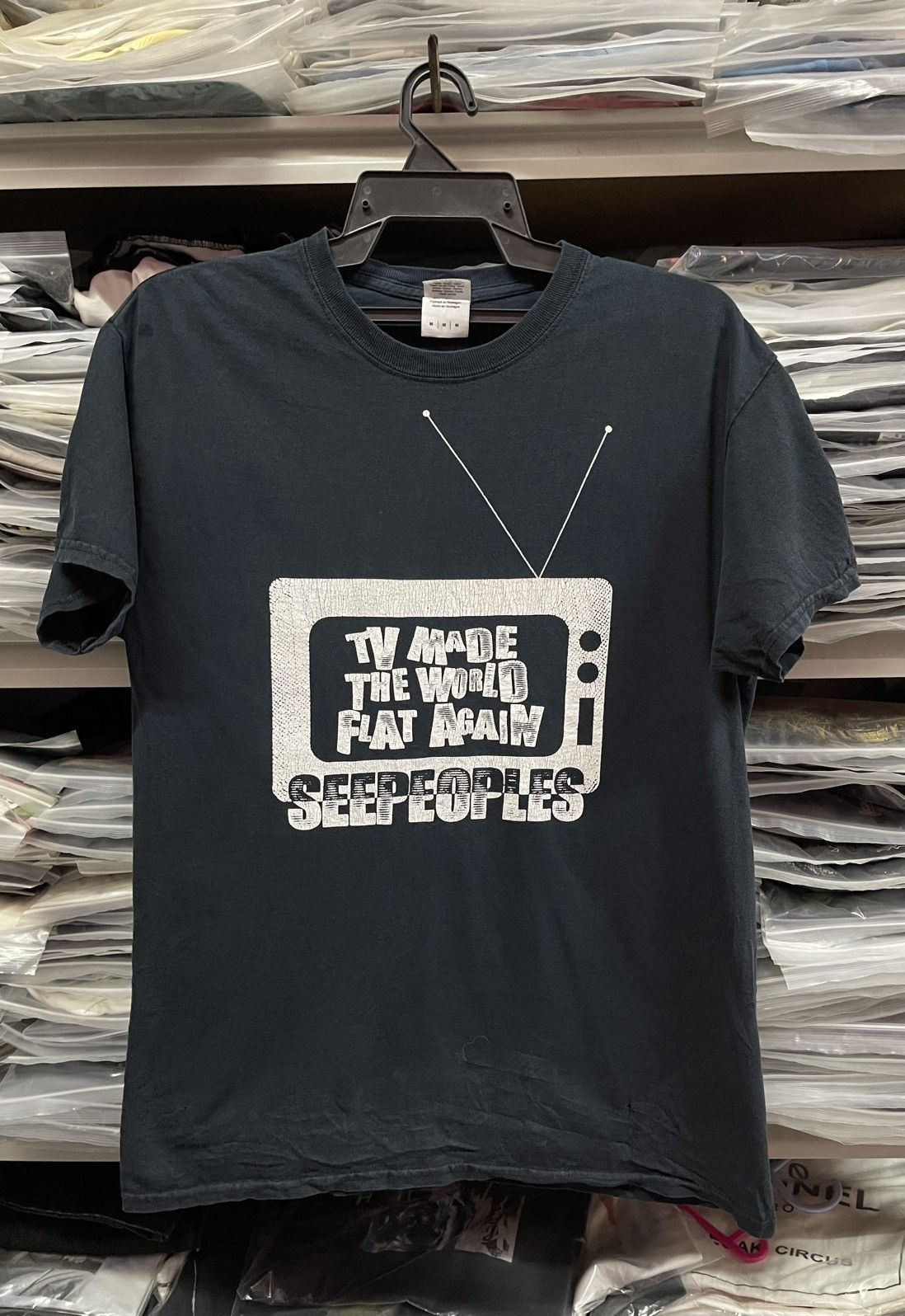 Band Tees Band Tees SeepeopleS " Tv Made The World Flat Again"🔥🔥🔥 Size US M / EU 48-50 / 2 - 1 Thumbnail
