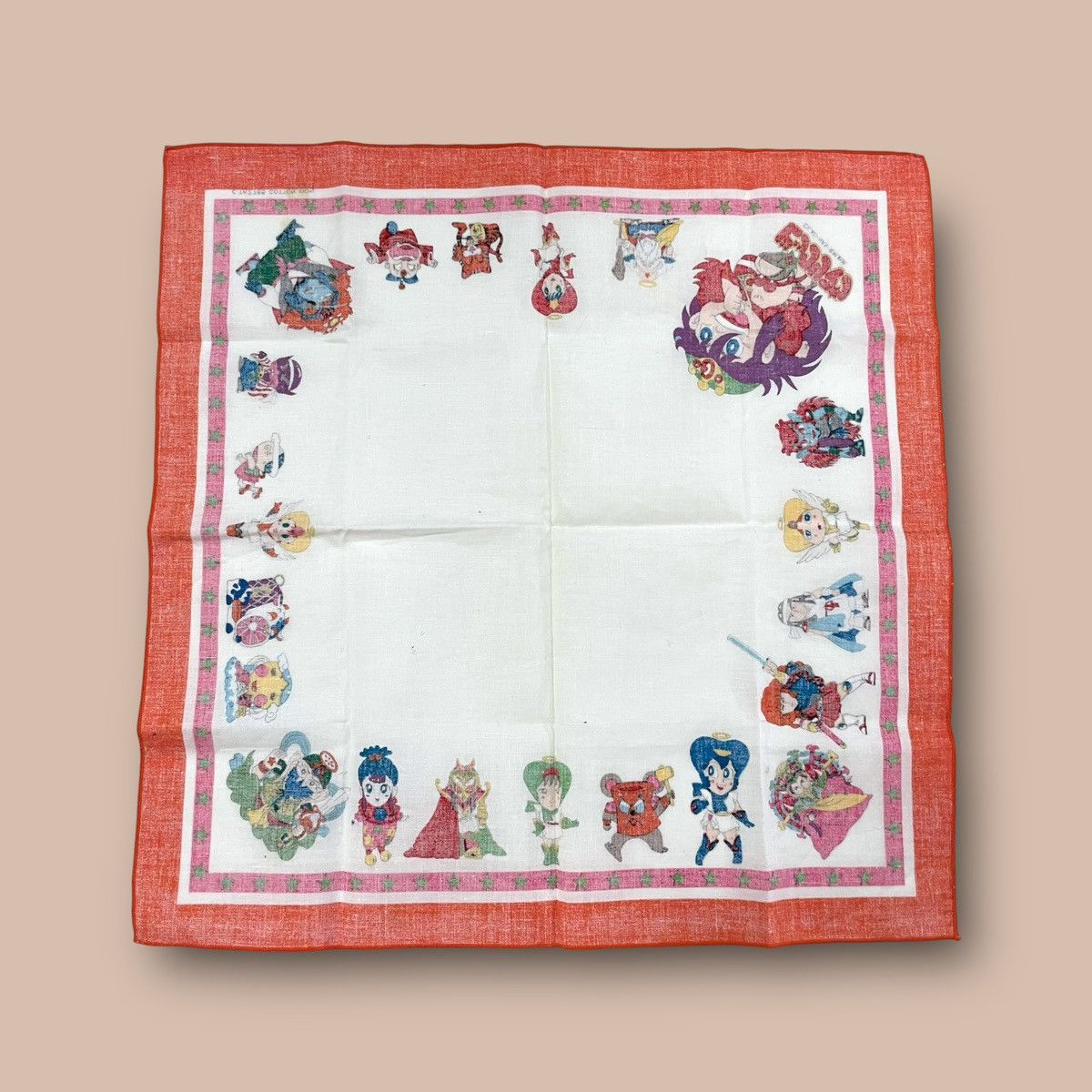 Anime Vintage 80-90's Bikkuriman Handkerchief Size ONE SIZE - 2 Thumbnail