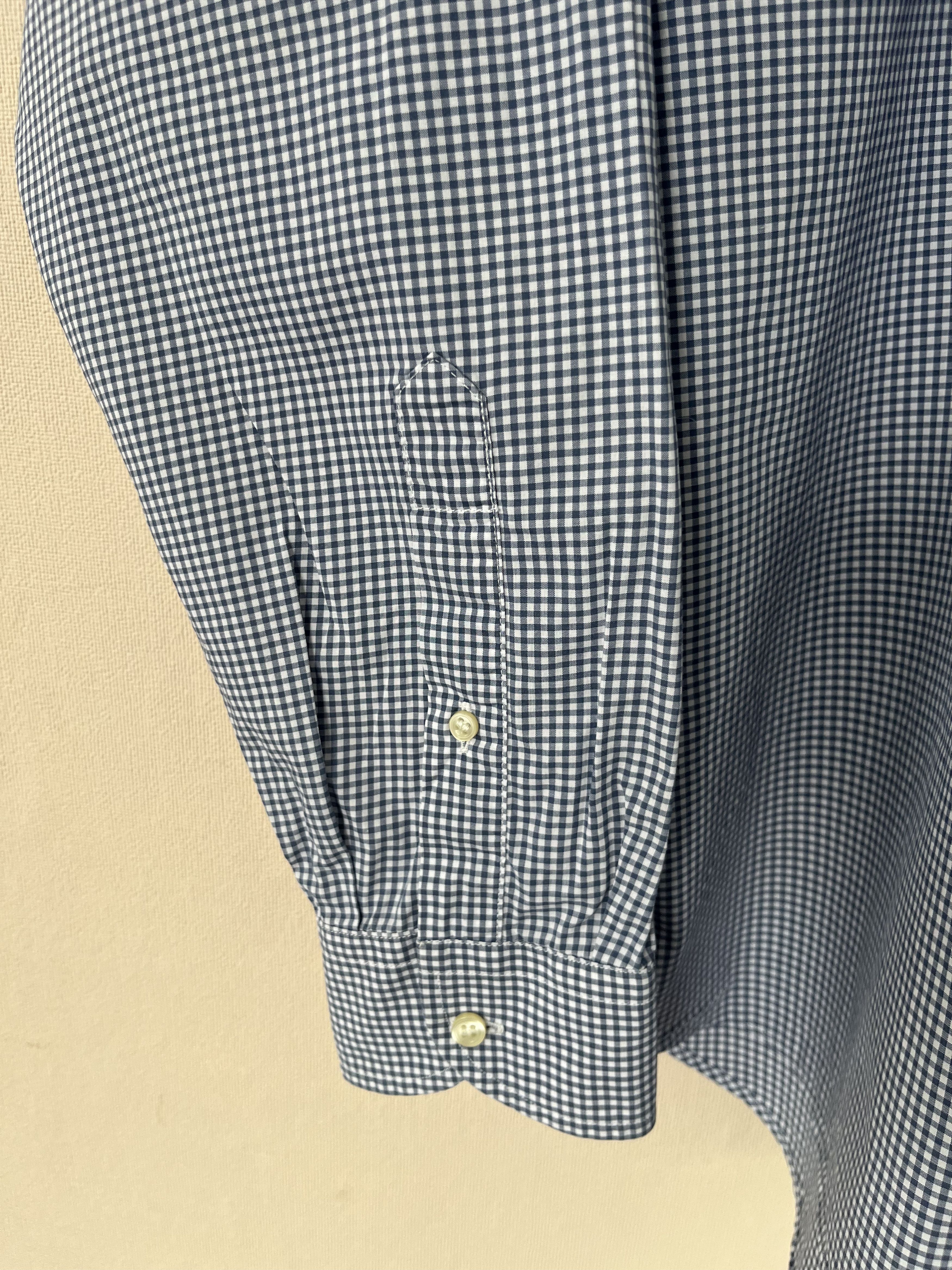 Lacoste Lacoste Check Button Down Shirt Longsleeve Classic Fit Size US XL / EU 56 / 4 - 5 Thumbnail