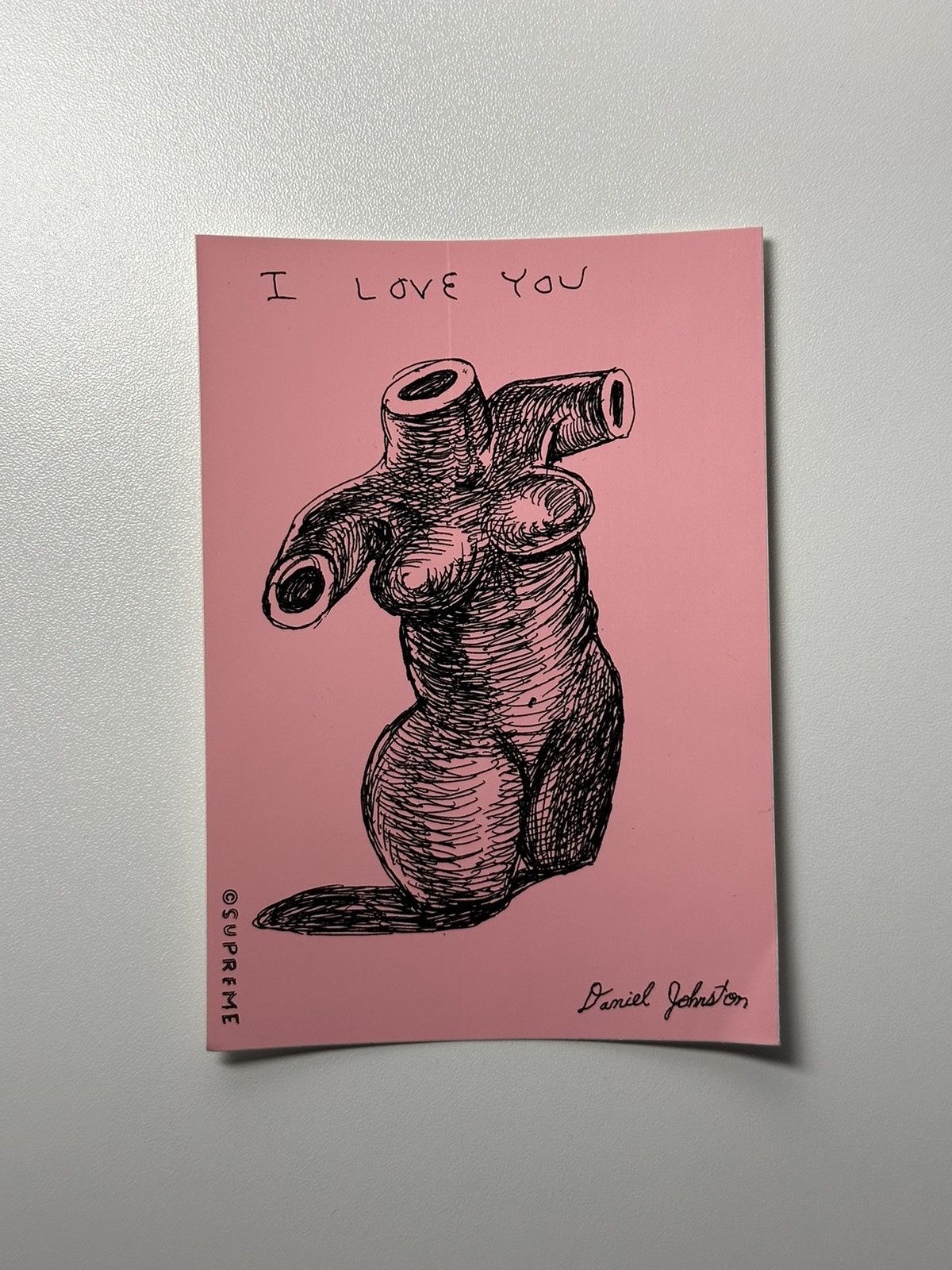 Supreme Supreme Daniel Johnston I Love You Sticker Size ONE SIZE - 1 Thumbnail