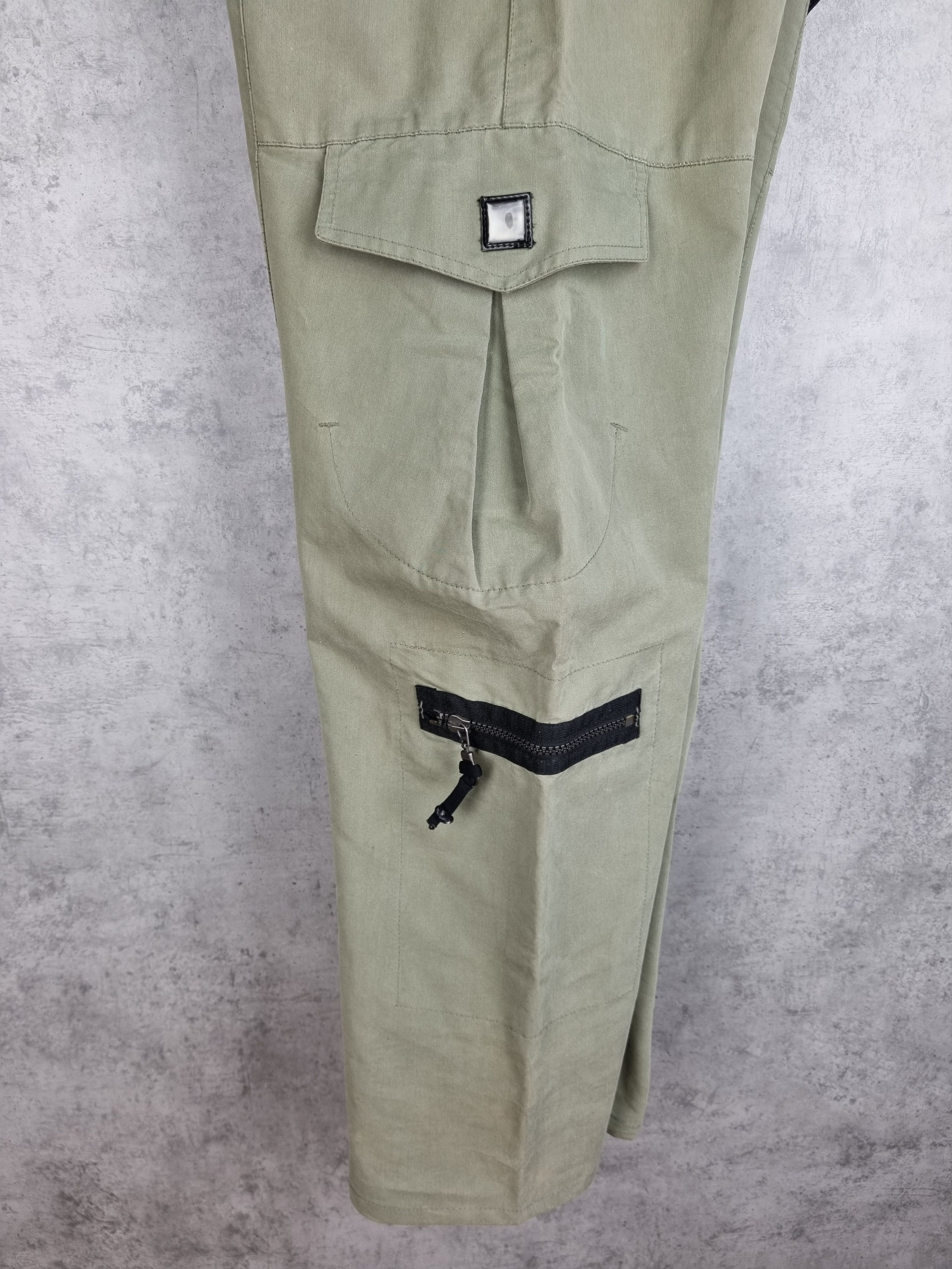 Japanese Brand × Marithe + Francois Girbaud Italian Francois Marithe Girbaud Double Cargo Pants Size US 29 - 6 Thumbnail