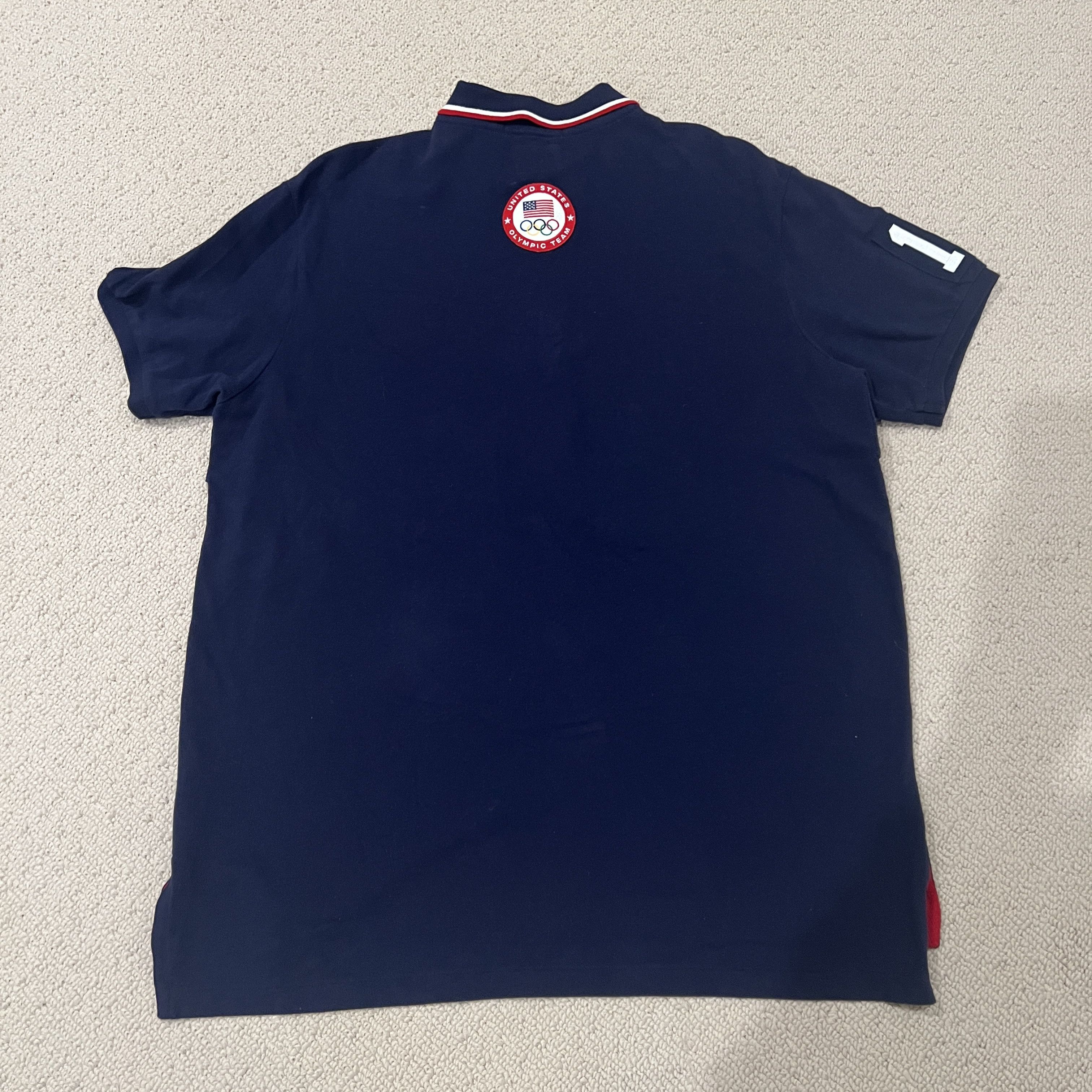 Polo Ralph Lauren Vintage Y2K Chief Keef Ralph Lauren USA Olympics 2012 Polo Size US XXL / EU 58 / 5 - 3 Thumbnail