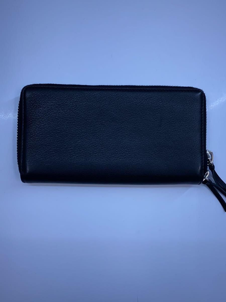 Balenciaga Balenciaga Leather Long Wallet Black Size ONE SIZE - 2 Thumbnail