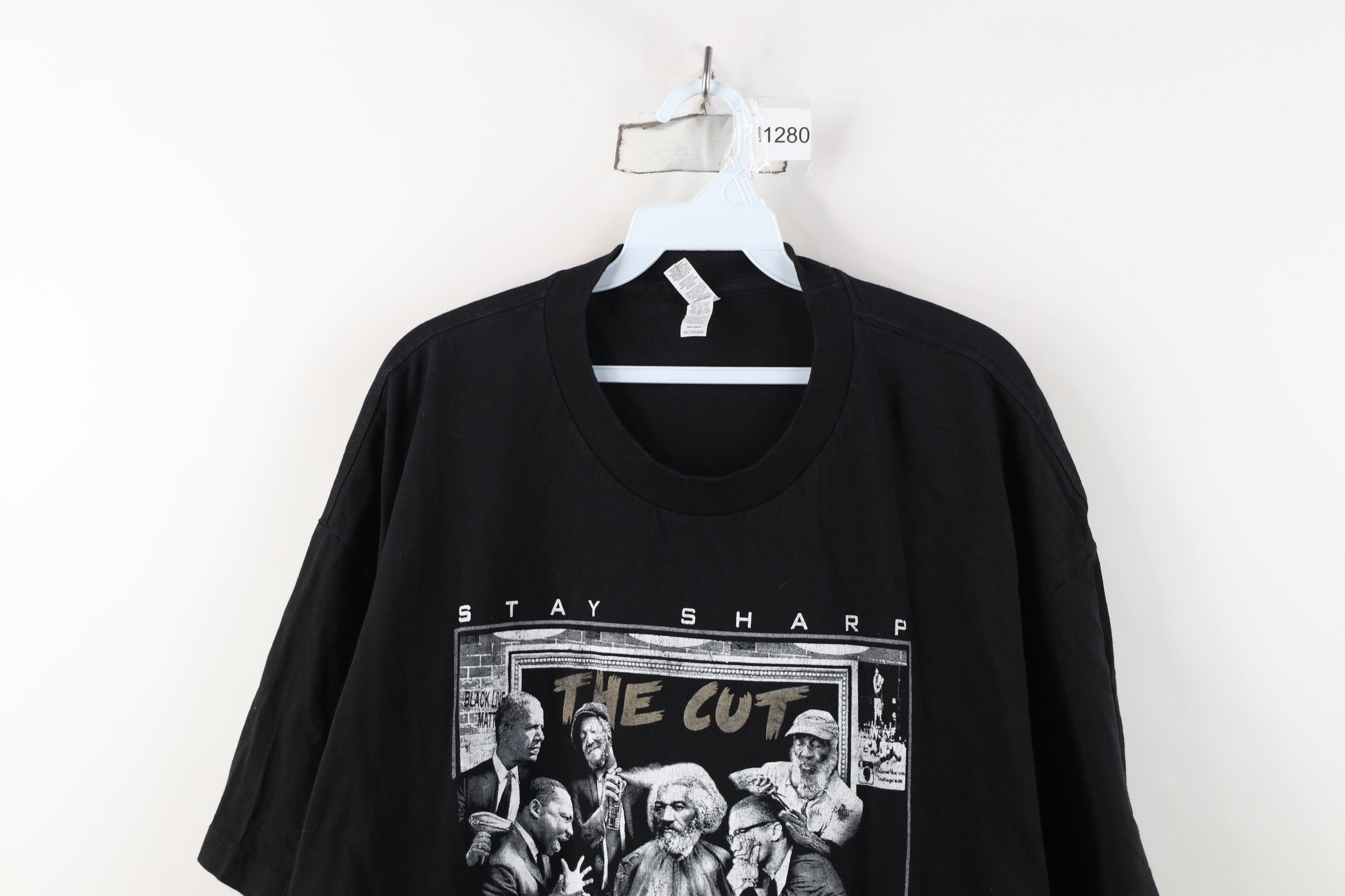 Vintage Streetwear MLK Jr Obama Malcom X Frederick Douglass T-Shirt Size US XXL / EU 58 / 5 - 2 Thumbnail