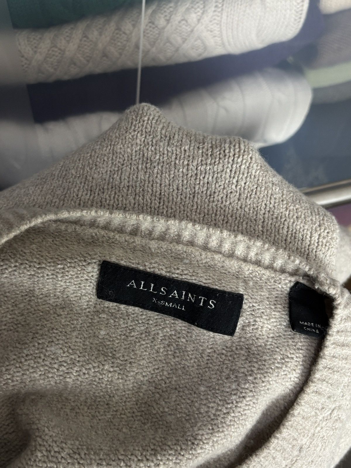 Allsaints AllSaints Knitted Oversized Sweater Size US XS / EU 42 / 0 - 7 Thumbnail