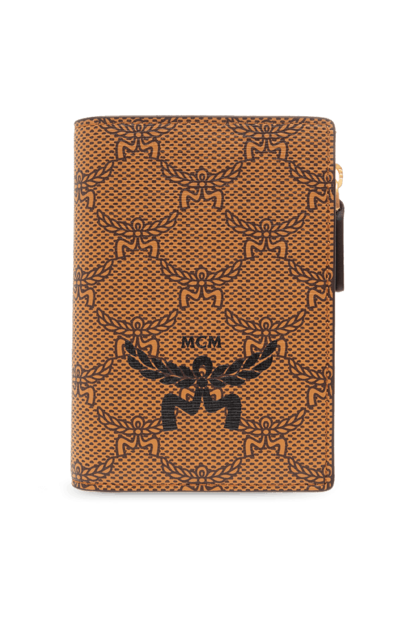 MCM o1mt1gz0225 Size: OS / Mini Fold Wallet in Brown Size ONE SIZE - 1 Thumbnail