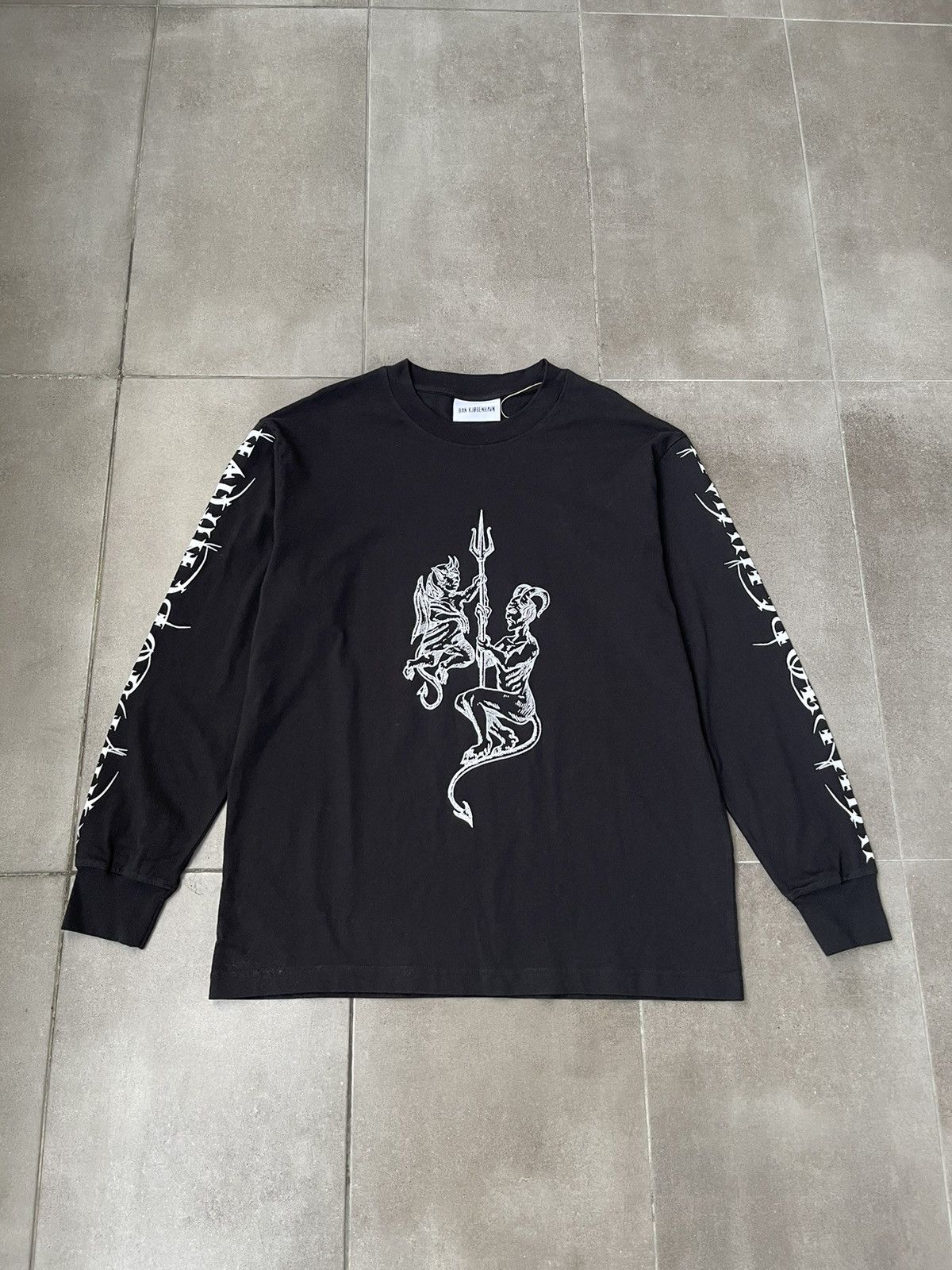 Han Kjobenhavn !DS! FW22 Han Kjobenhavn Demon Print Boxy Long Sleeve Size US L / EU 52-54 / 3 - 3 Thumbnail