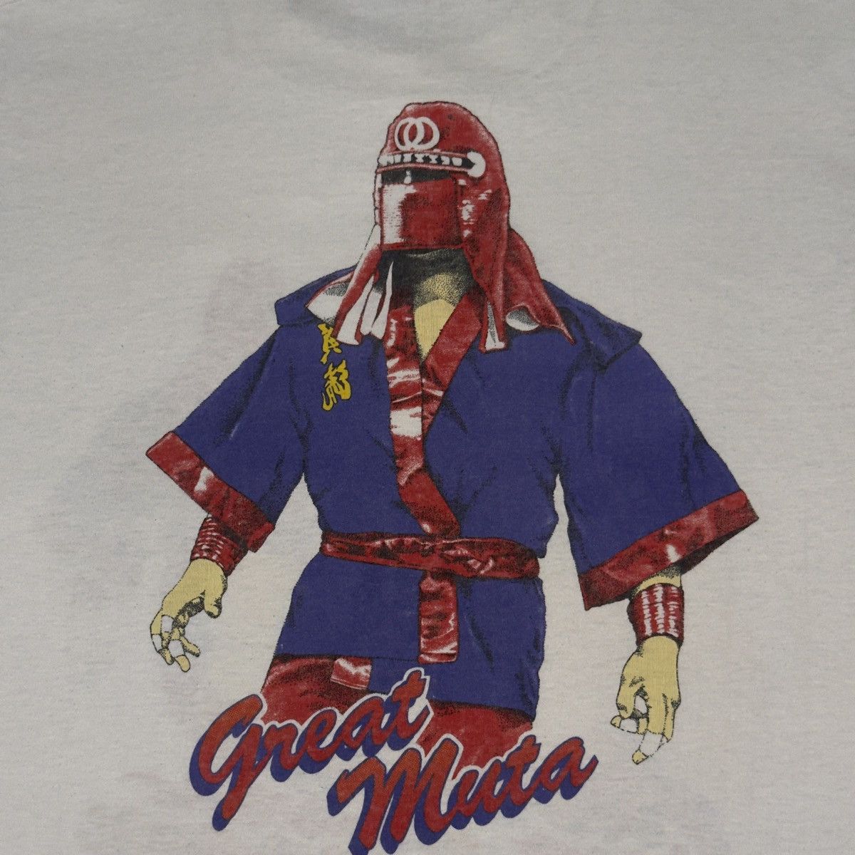 Other VTG 90s The Great Muta x Masahiro Chono NJPW Wrestling Tee Size US L / EU 52-54 / 3 - 8 Thumbnail