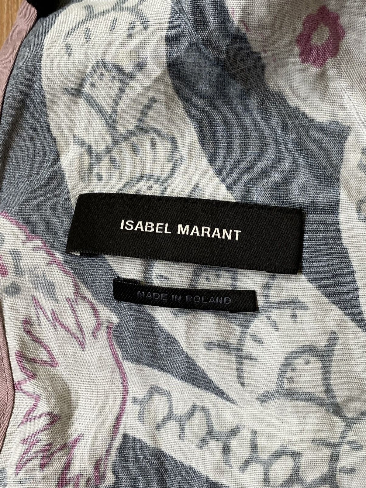 Isabel Marant Rare Isabel Marant Shirt Top 100% Viscose Multicolou Size 40 Size S / US 4 / IT 40 - 13 Thumbnail