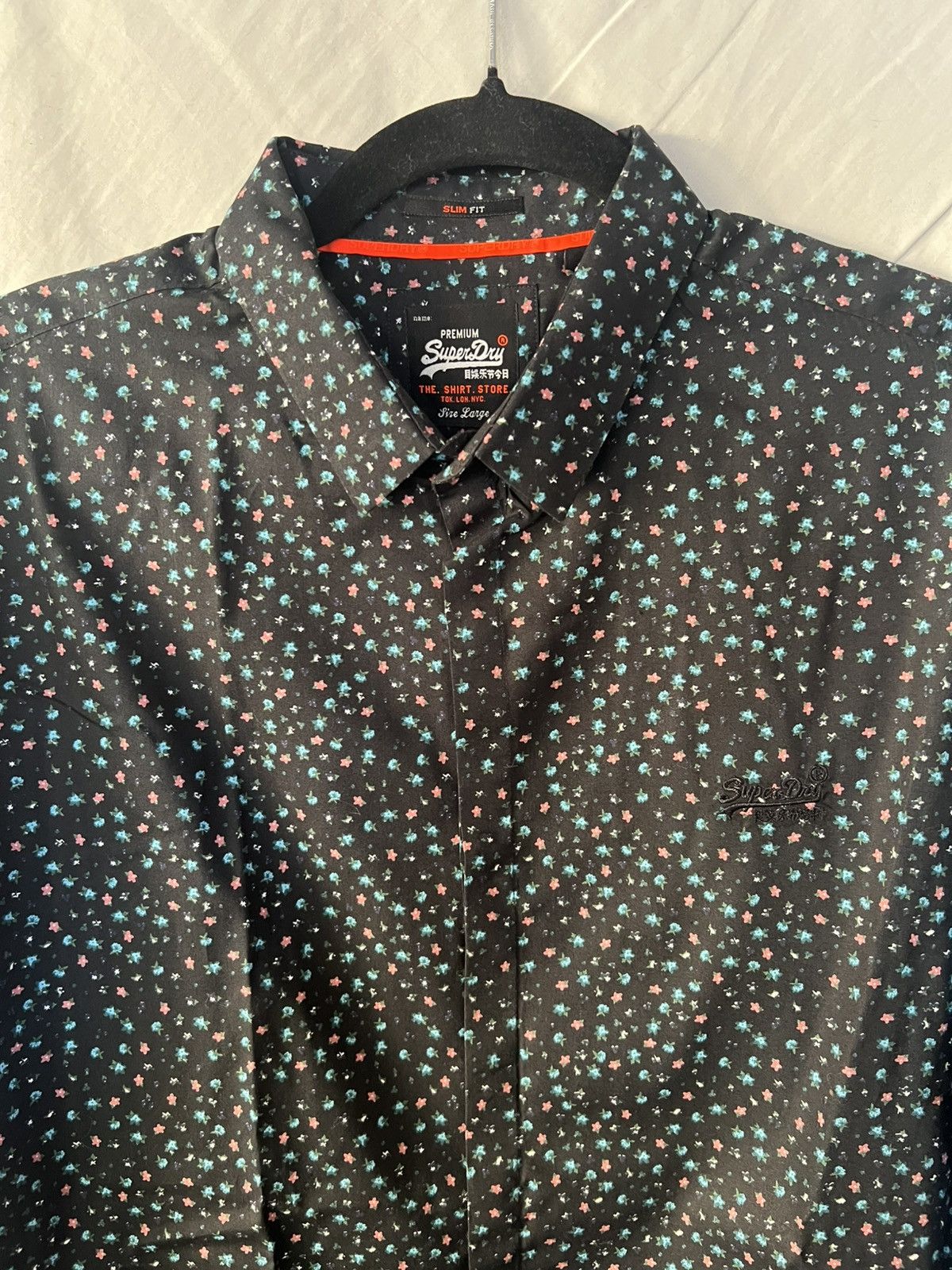 Superdry SuperDry Slim Fit Shirt Size US L / EU 52-54 / 3 - 9 Thumbnail