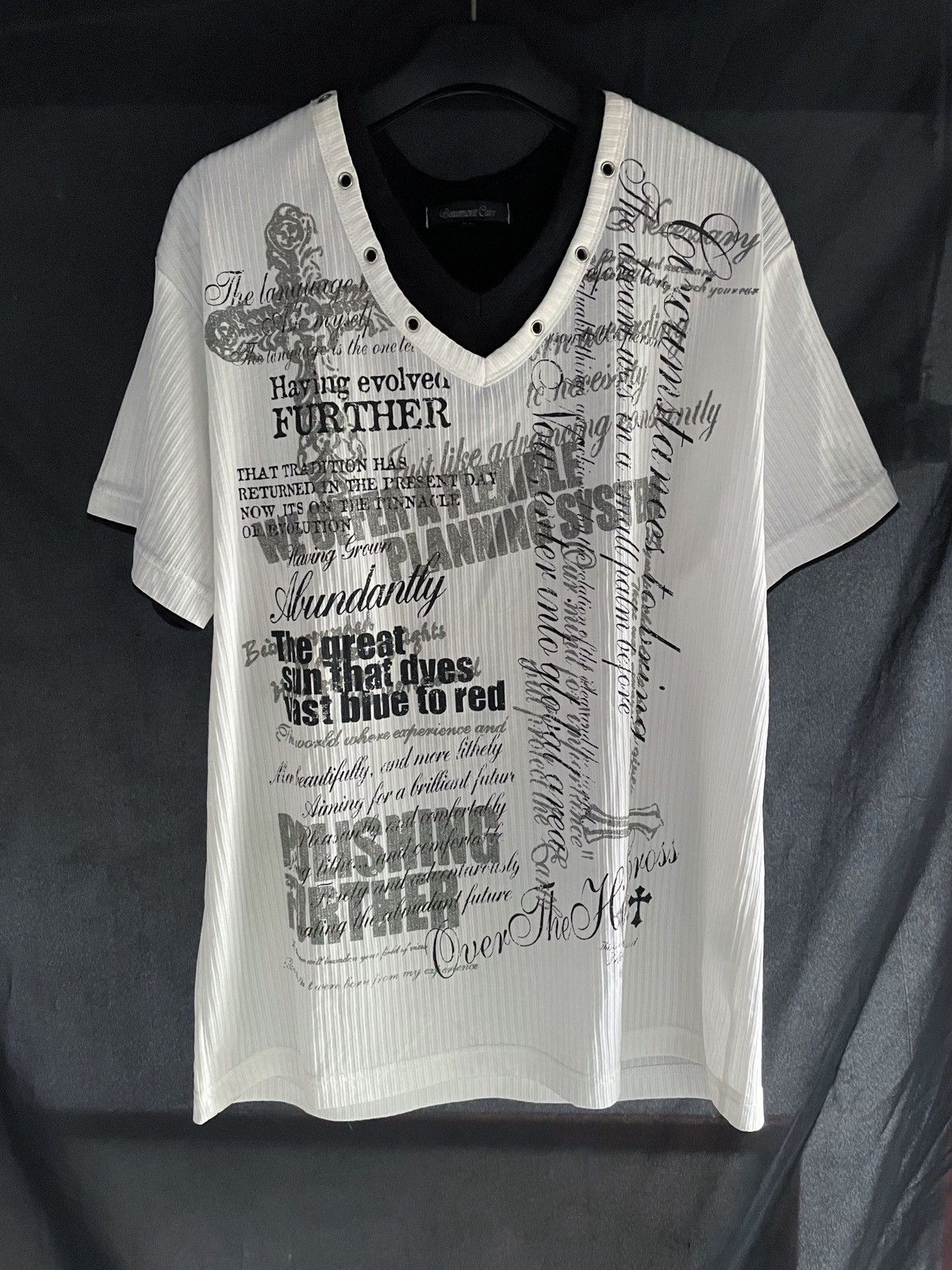 Beauty Beast BEAUMONT CARR DOUBLE LAYER TEE number nine style Size US L / EU 52-54 / 3 - 2 Thumbnail
