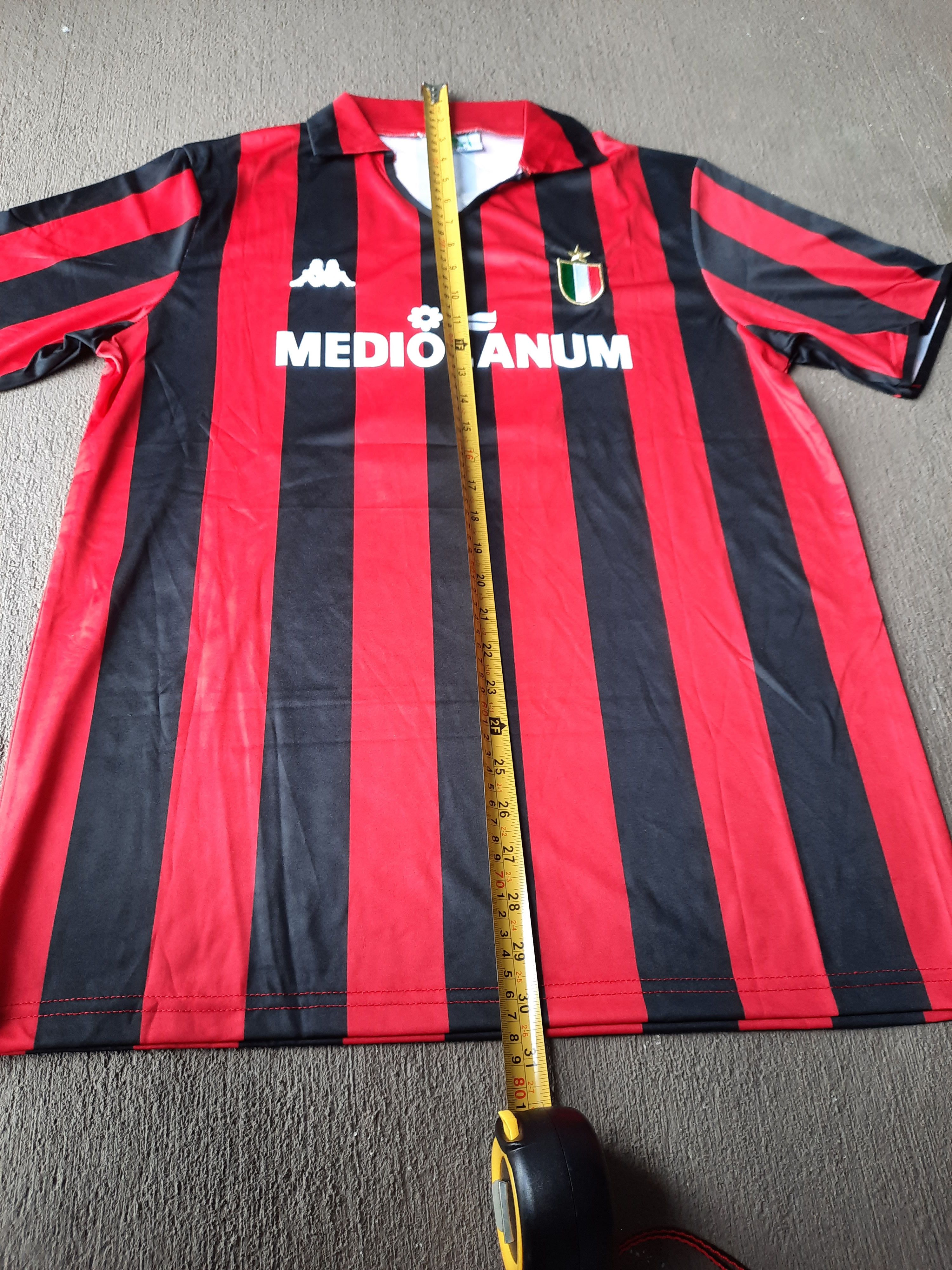 Kappa Kappa AC Milan 1988-1989 home jersey Size US L / EU 52-54 / 3 - 8 Thumbnail