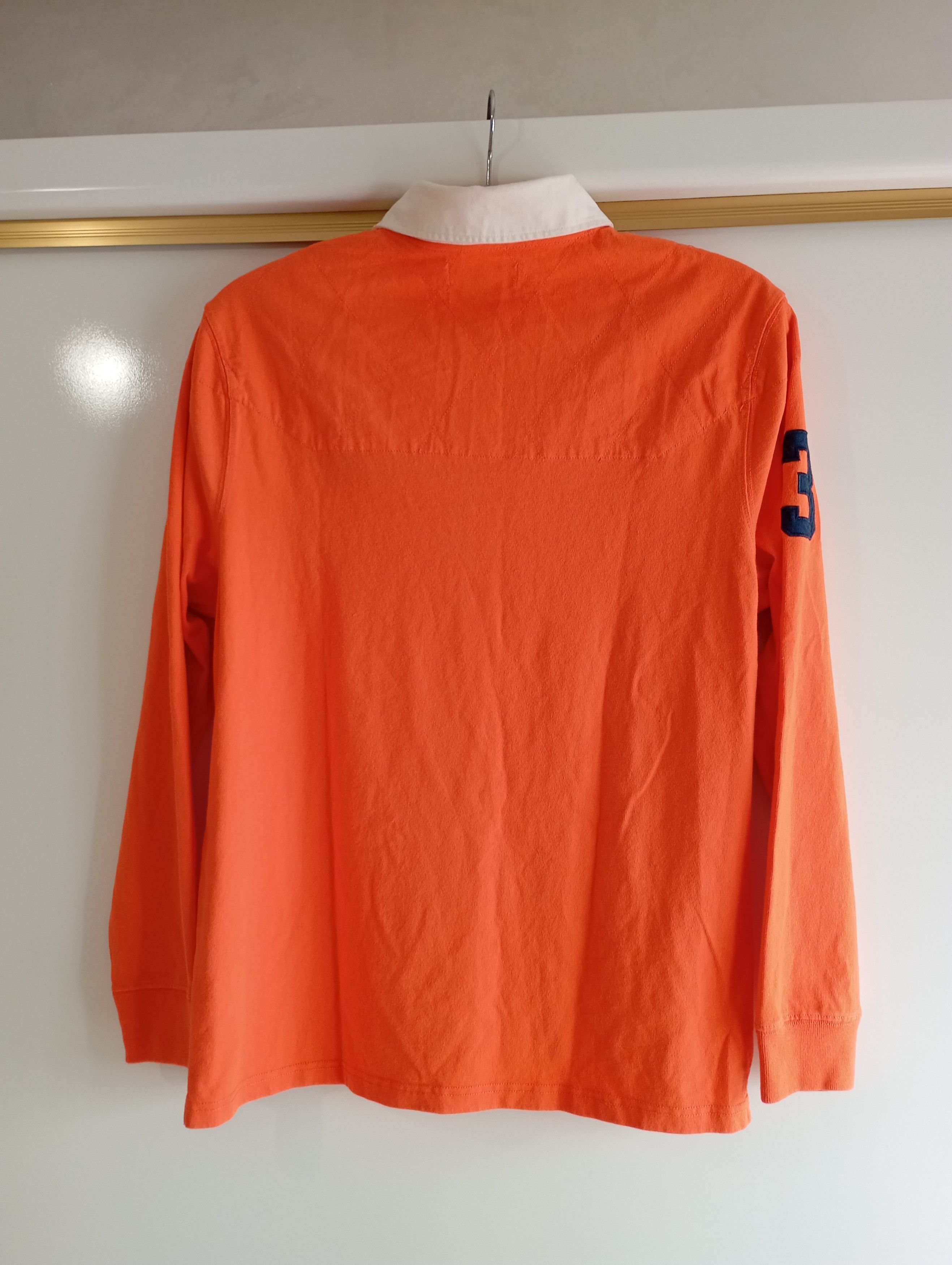 Polo Ralph Lauren Polo Ralph Lauren #3 Rugby Shirt Custom Fit Size L Size US L / EU 52-54 / 3 - 2 Thumbnail