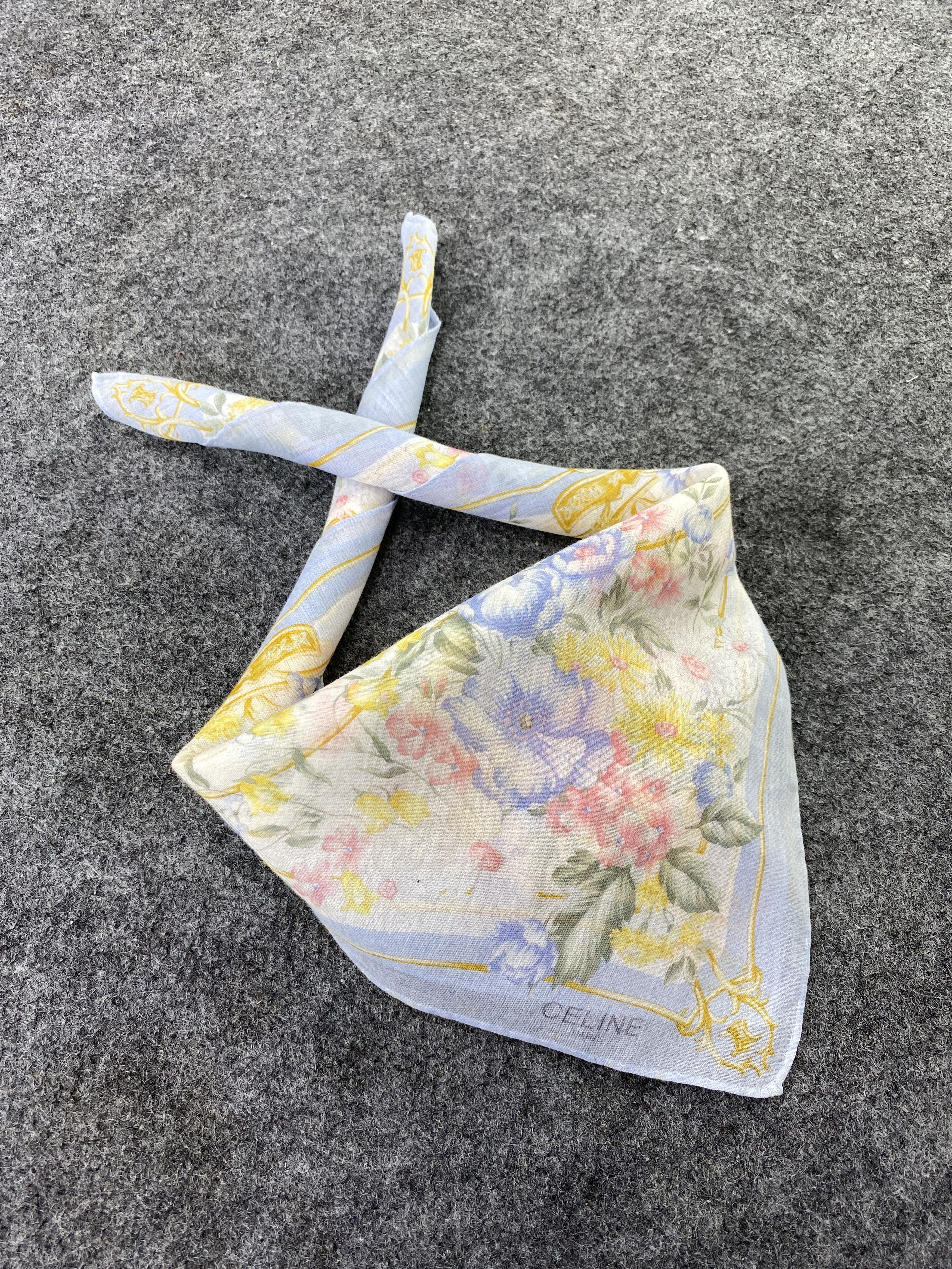 Celine handkerchief bandana neckerchief-B306