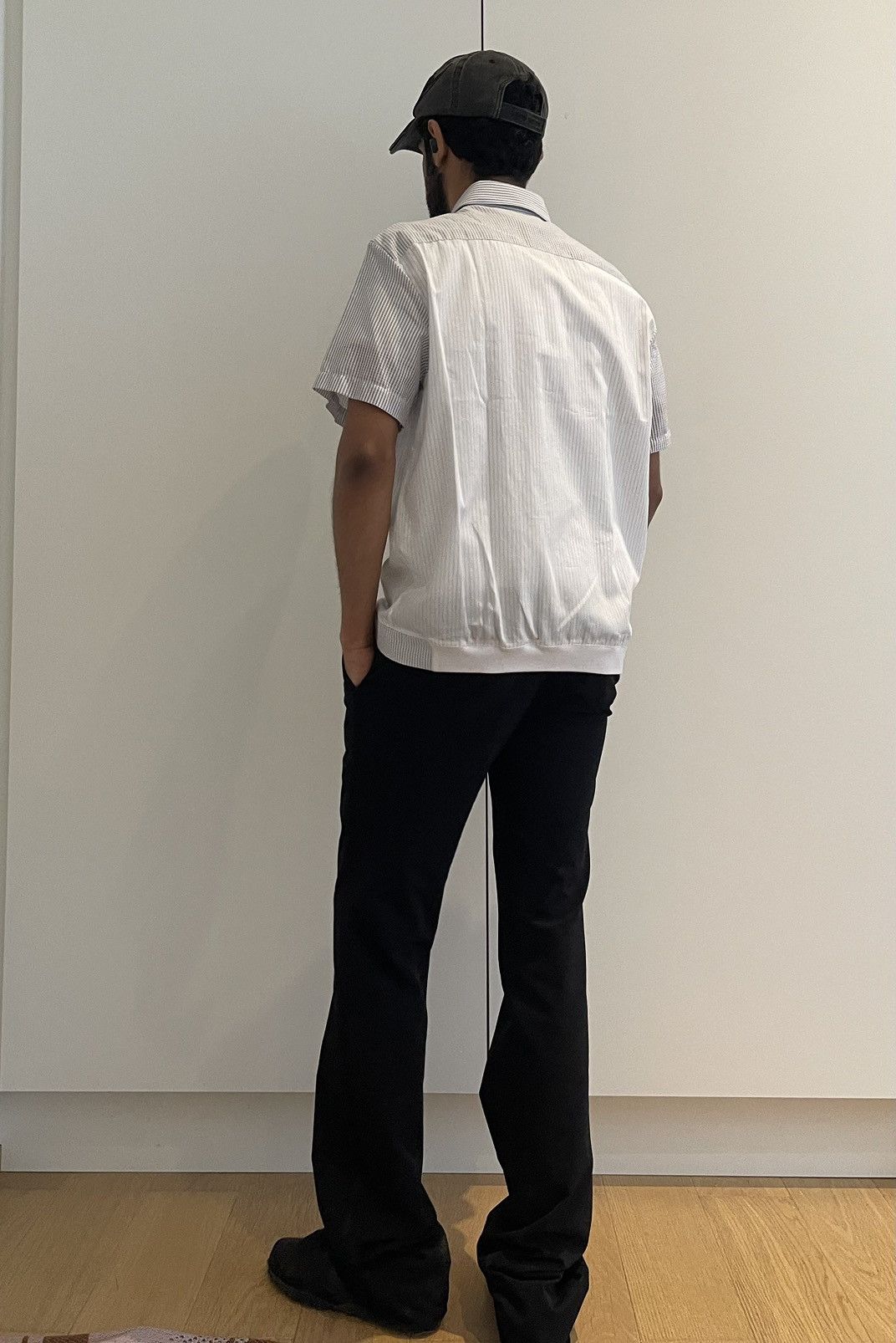 Raf Simons Raf Simons SS07 Stripes Light Shirt With Elastic Hem Size US M / EU 48-50 / 2 - 3 Thumbnail