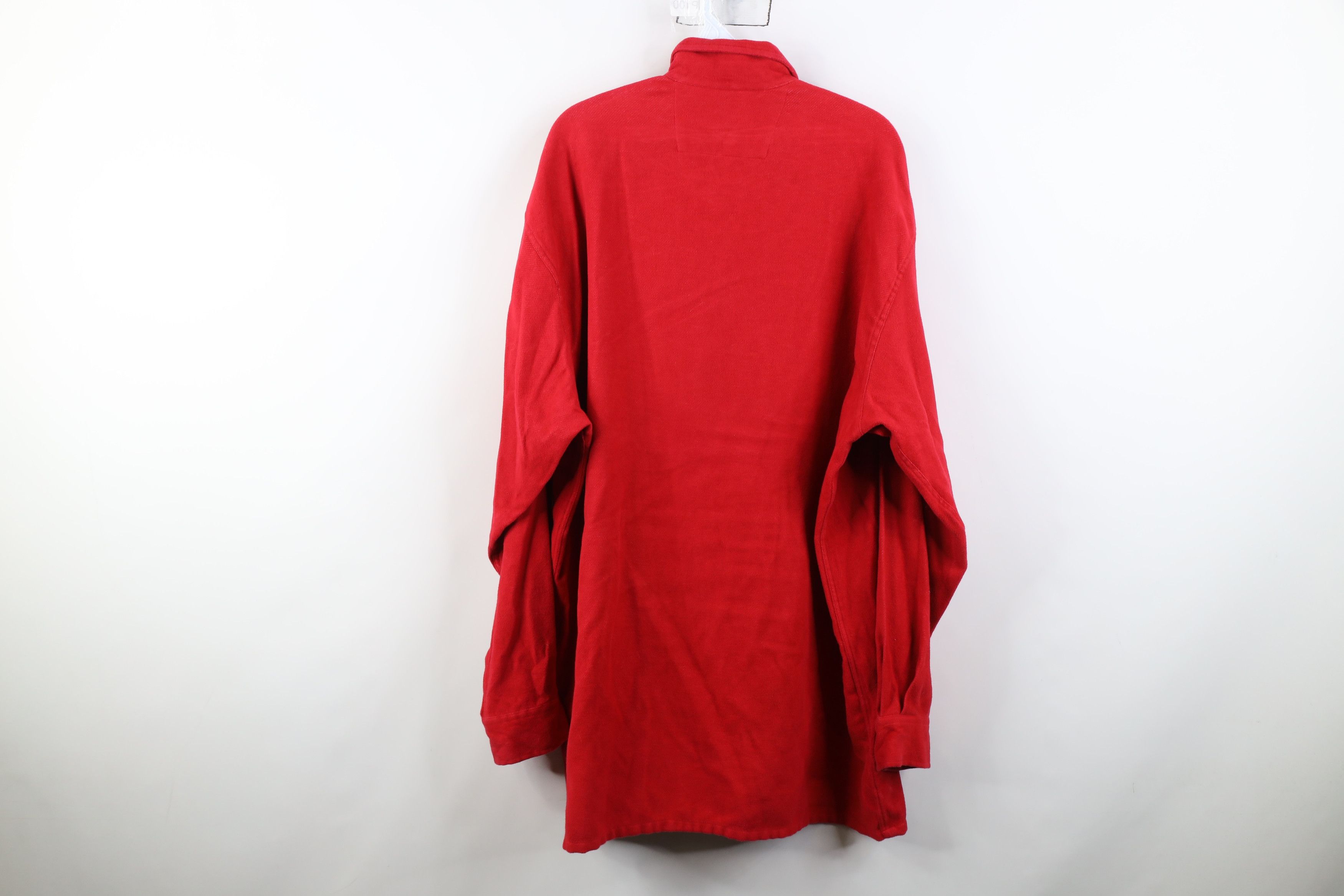 Nautica Vintage 90s Nautica Full Zip Collared Shirt Jacket Jac Shirt Size US XL / EU 56 / 4 - 13 Thumbnail