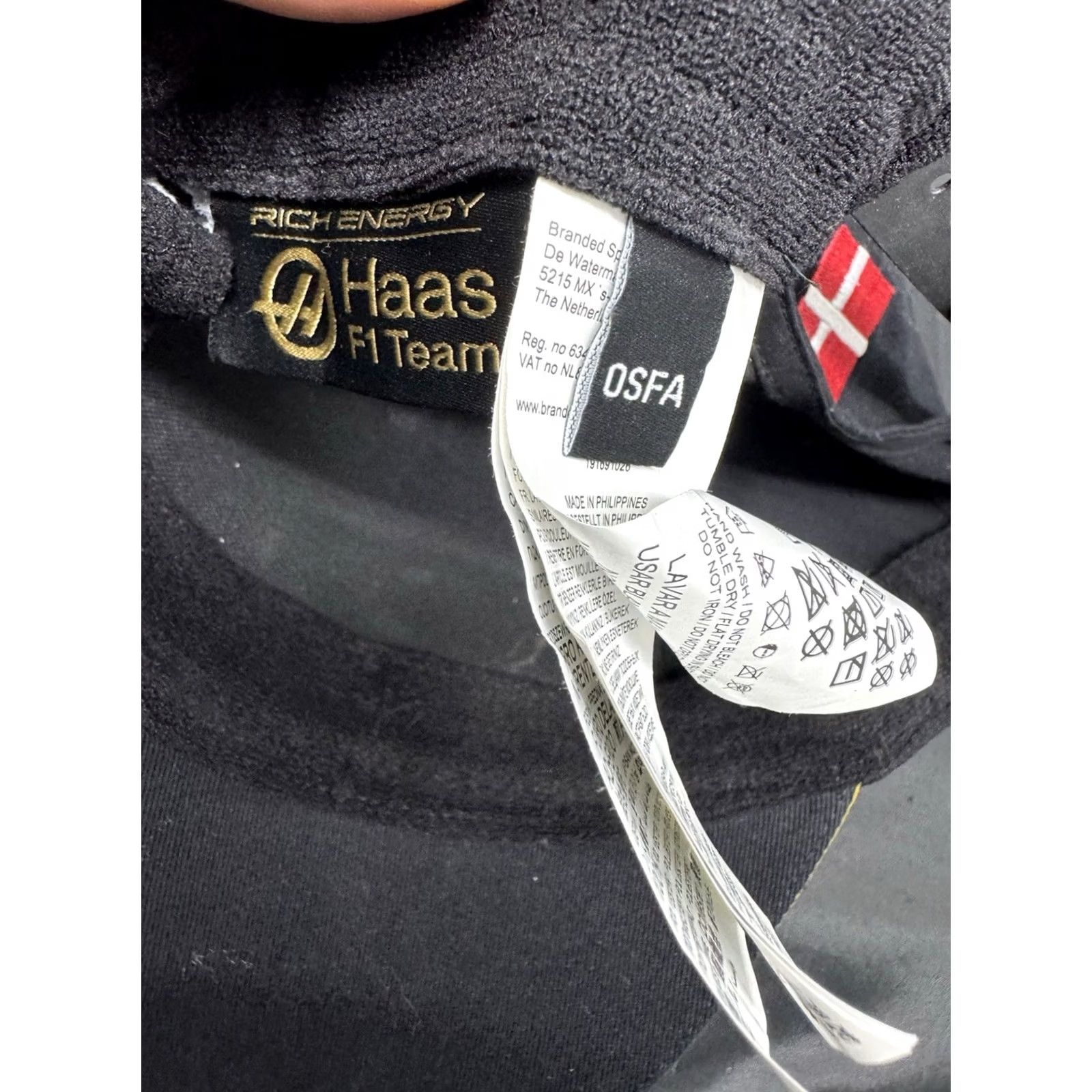 Vintage Haas F1 Team Official Kevin Magnussen 20 Baseball Cap Hat Black Red Adjustable Unisex Adults Sports Baseball Cap Hat Size ONE SIZE - 5 Thumbnail